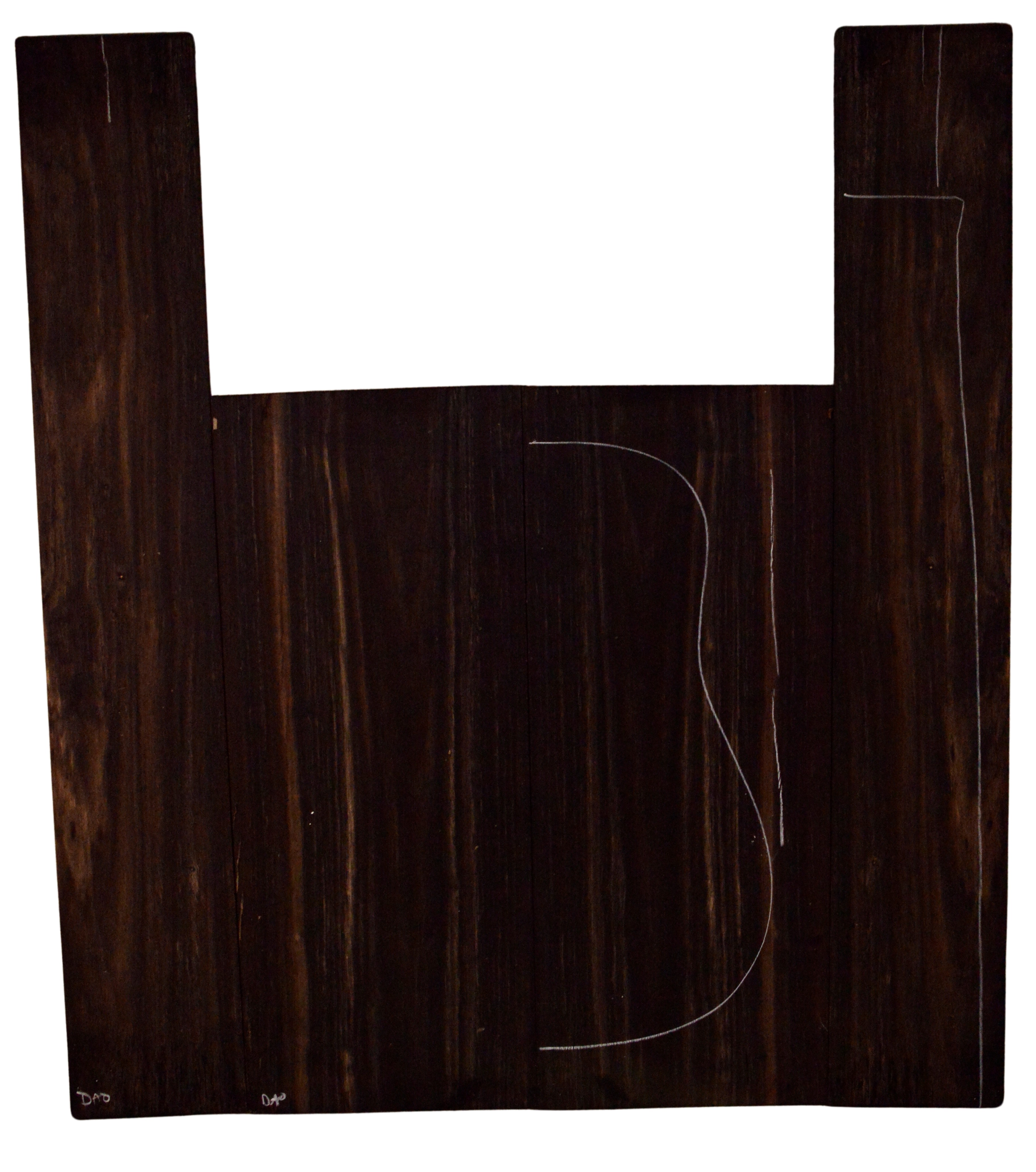 Ebony (Gabon) GuitarSet4pcATC L15489.G.007