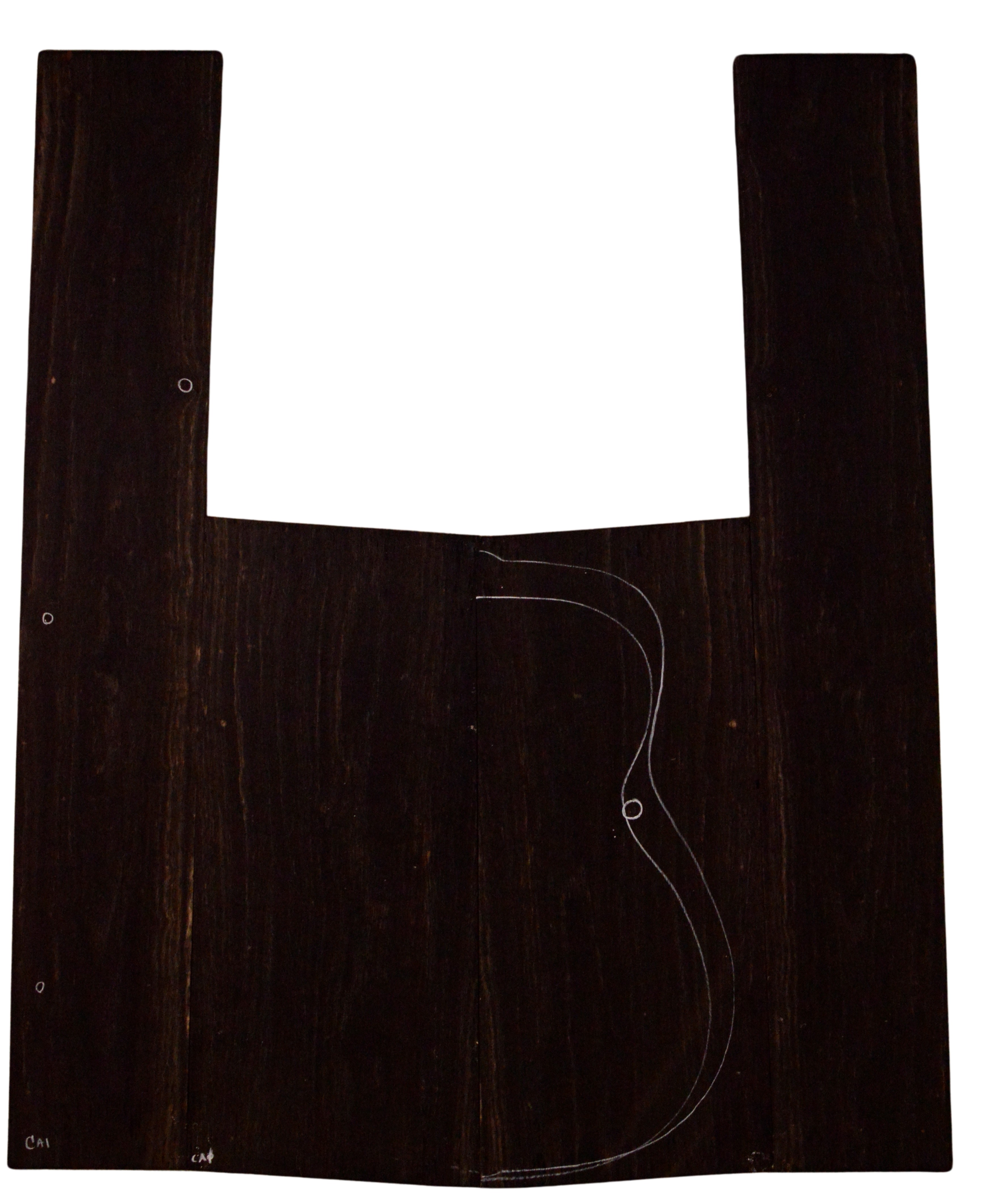Ebony (Gabon) GuitarSet4pcATC L15489.G.016