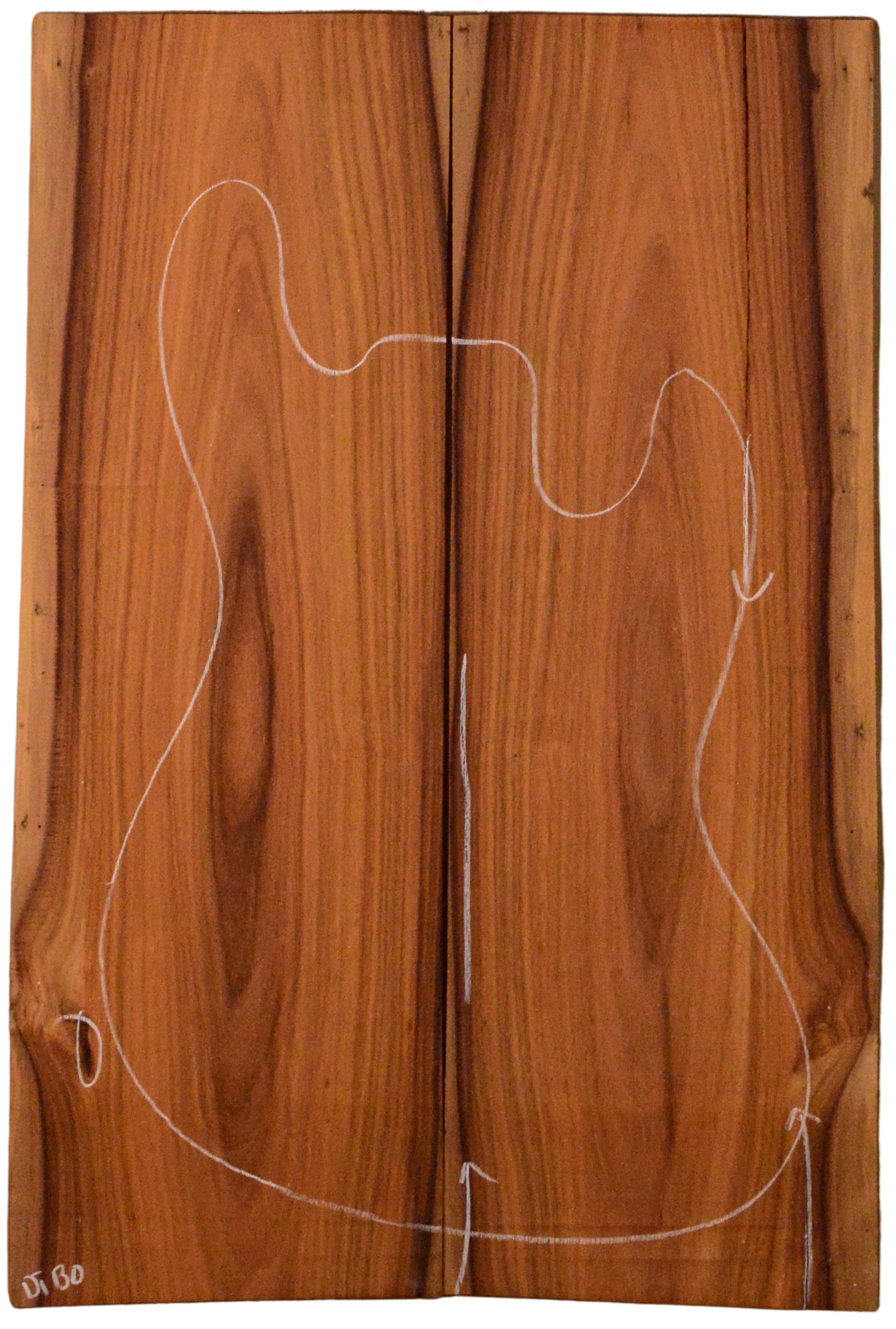 Rosewood (Bolivian) GuitarBack2pcATC L15491.G.009