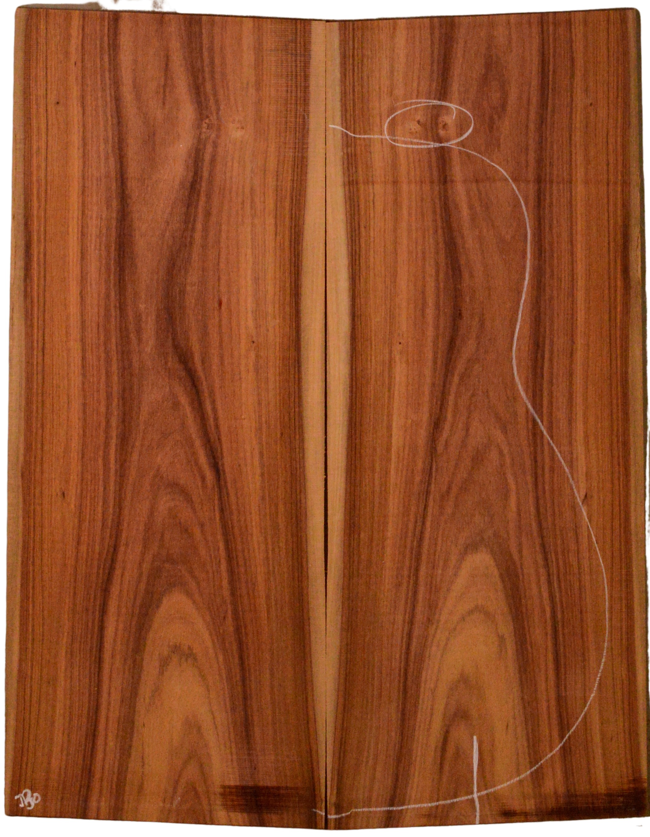 Rosewood (Bolivian) GuitarBack2pcATC L15491.G.013