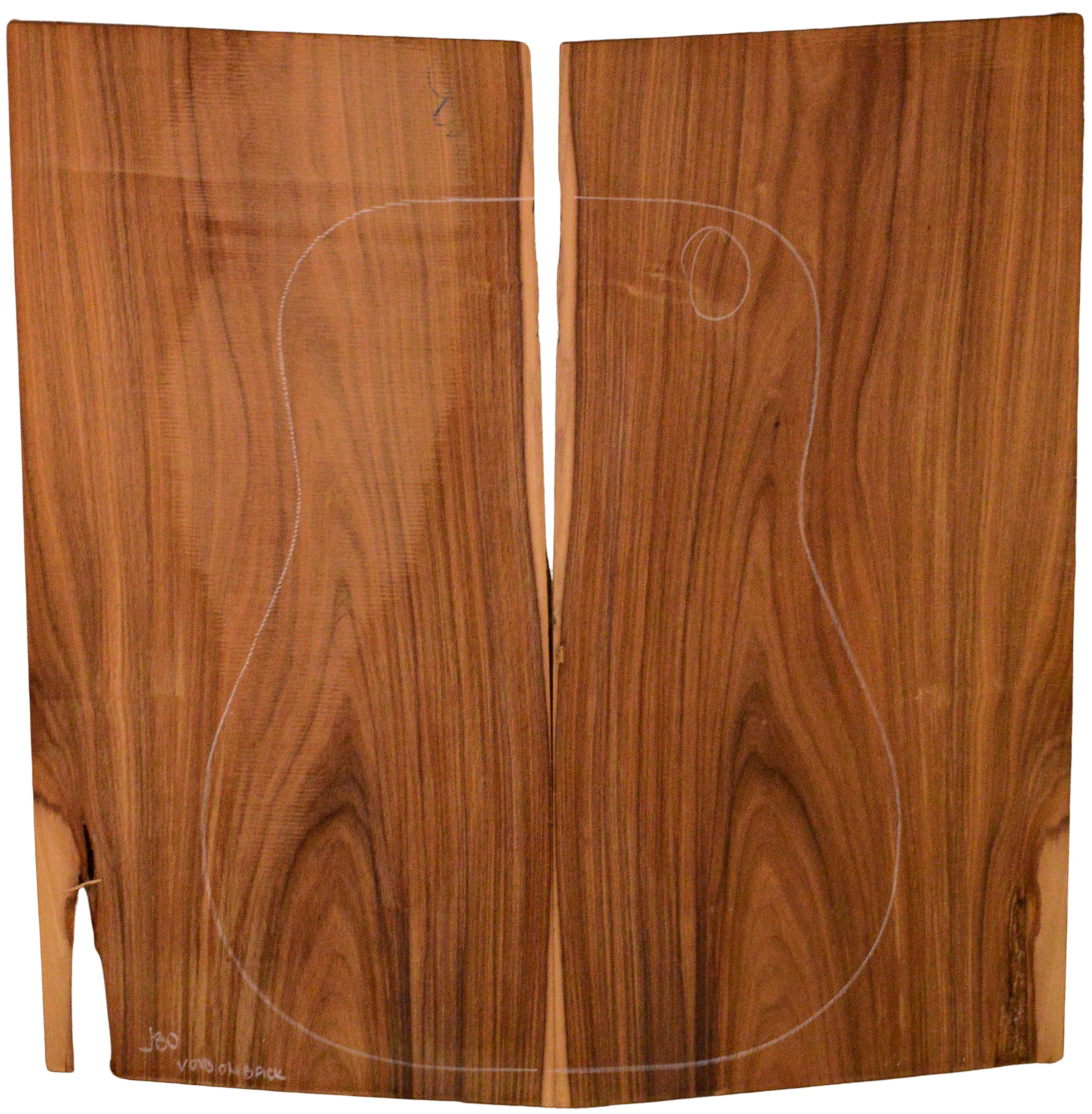 Rosewood (Bolivian) GuitarBack2pcATC L15491.G.016