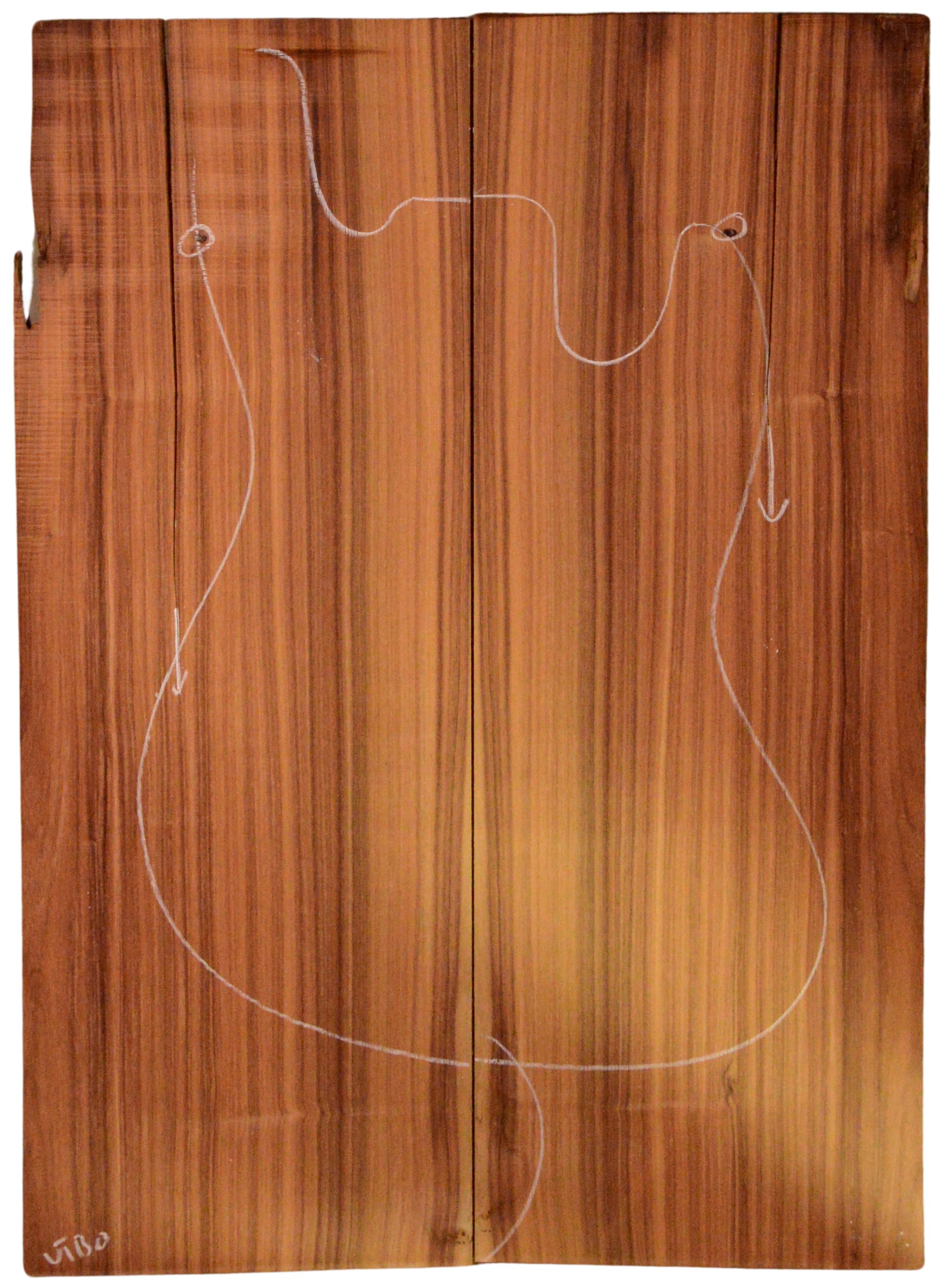 Rosewood (Bolivian) GuitarBack2pcATC L15491.G.017