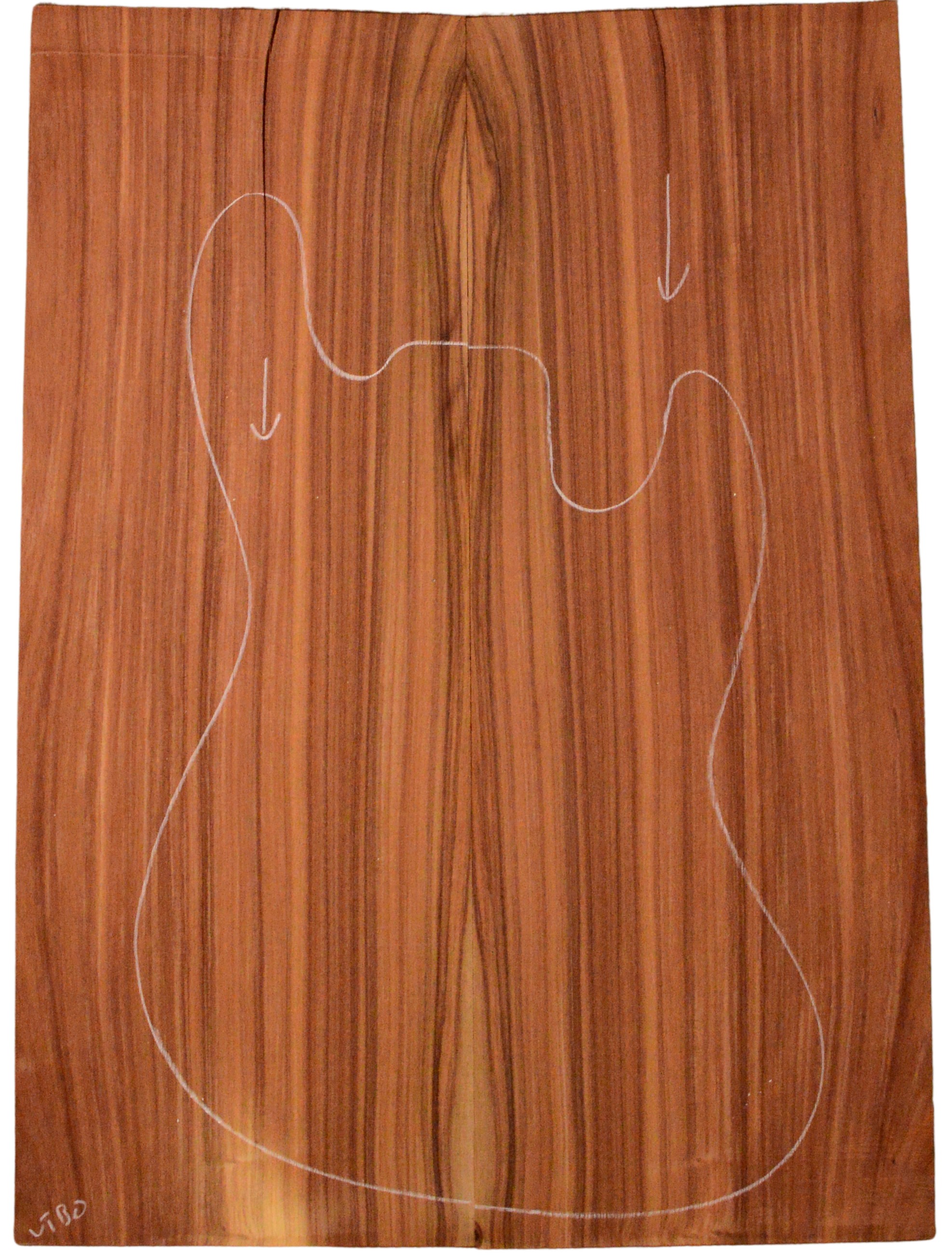 Rosewood (Bolivian) GuitarBack2pcATC L15491.G.020