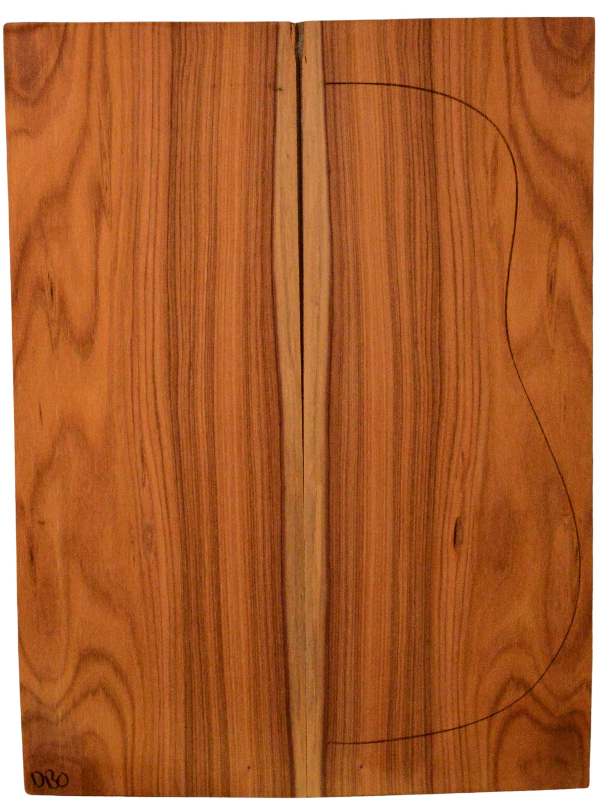 Rosewood (Bolivian) GuitarBack2pcATC L15491.G.022