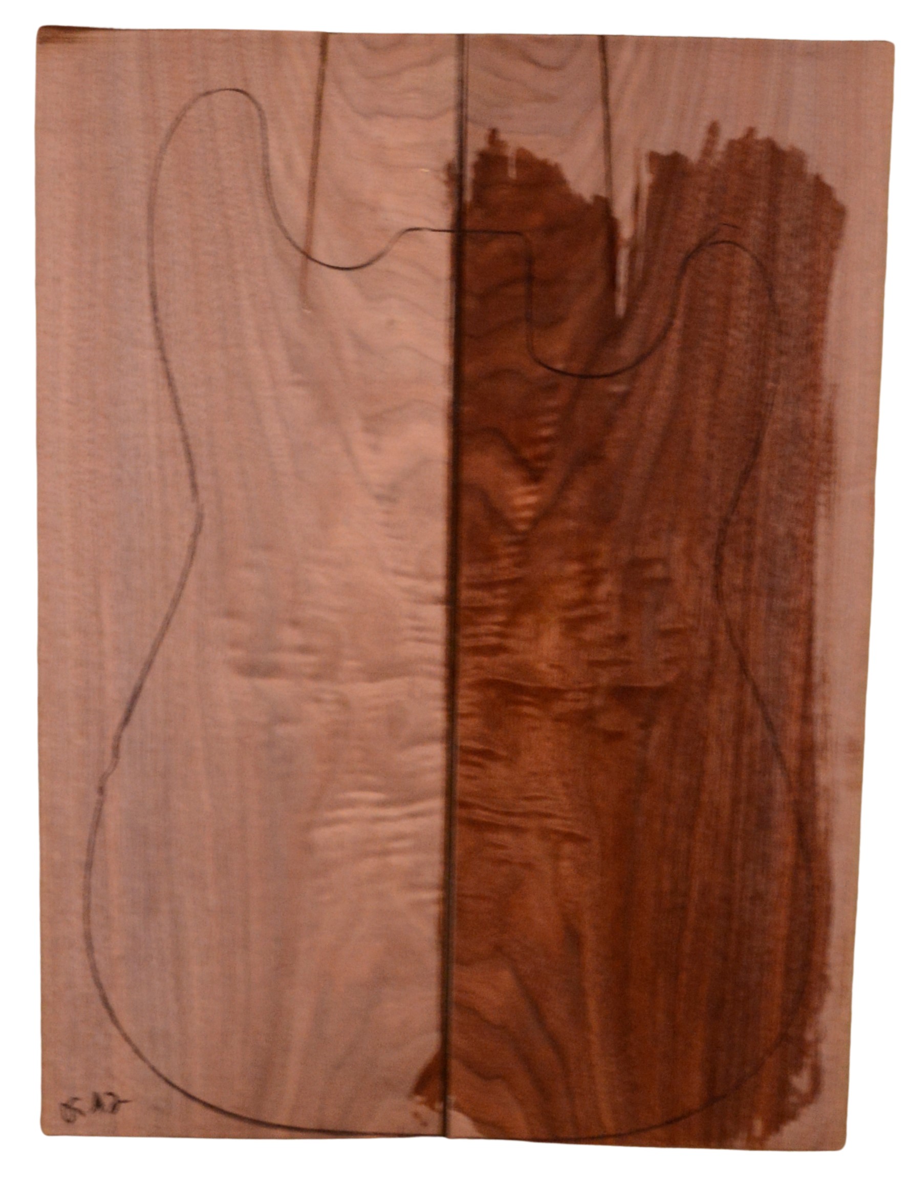 Walnut (Black) GuitarSolidBodyTopATC L15495.G.025