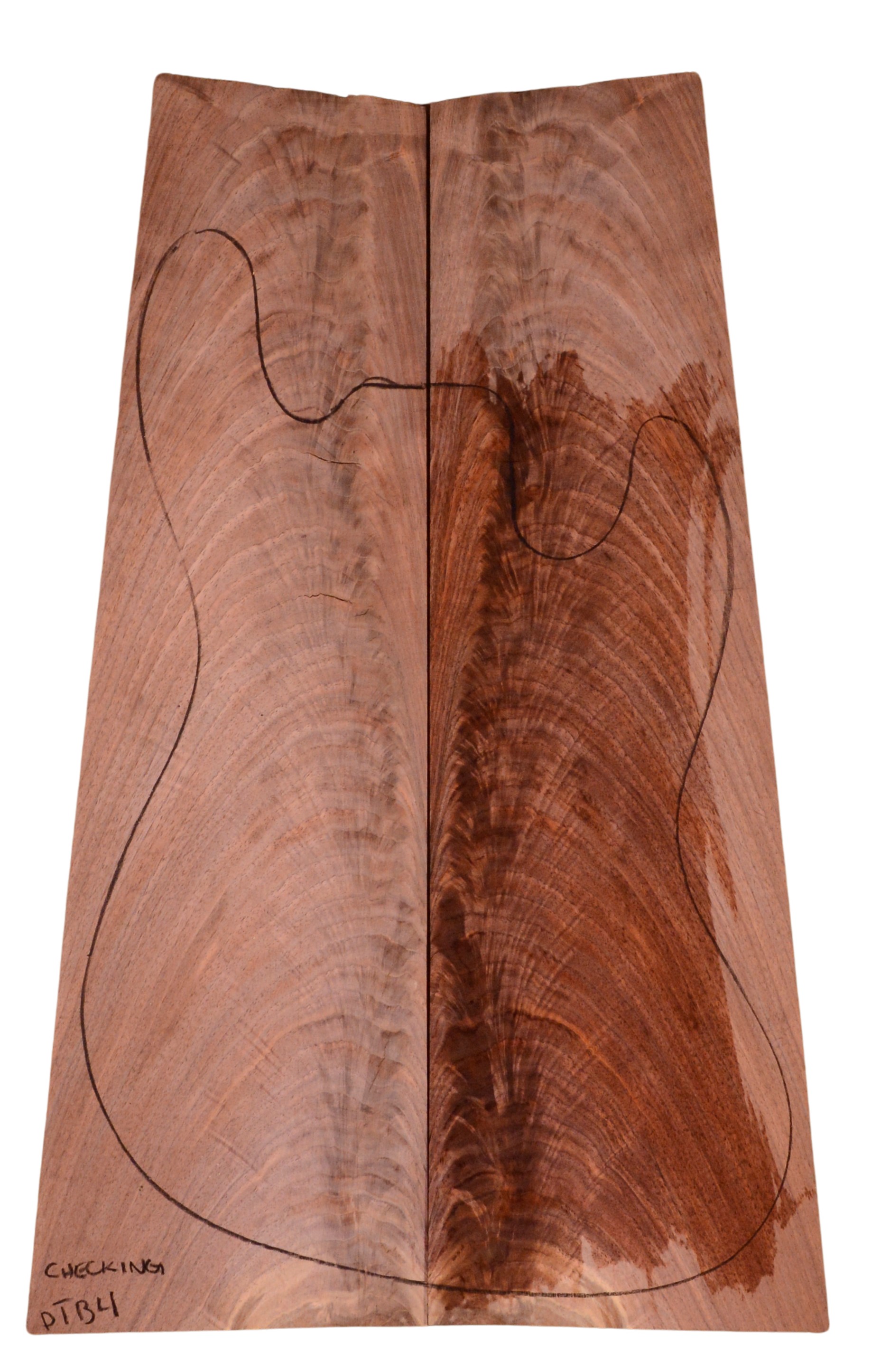 Walnut (Black) GuitarSolidBodyTopATC L15495.G.051