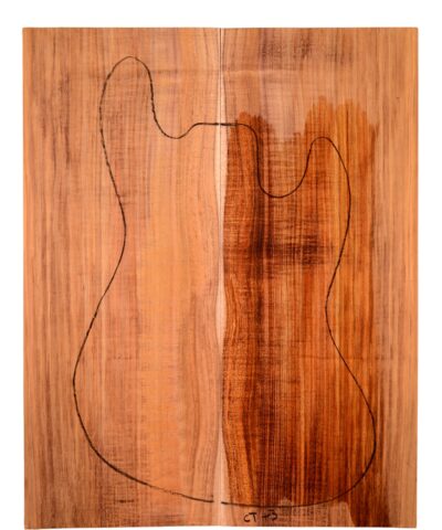 Blackwood (Tasmanian) GuitarSolidBodyTopATC L15498.G.004