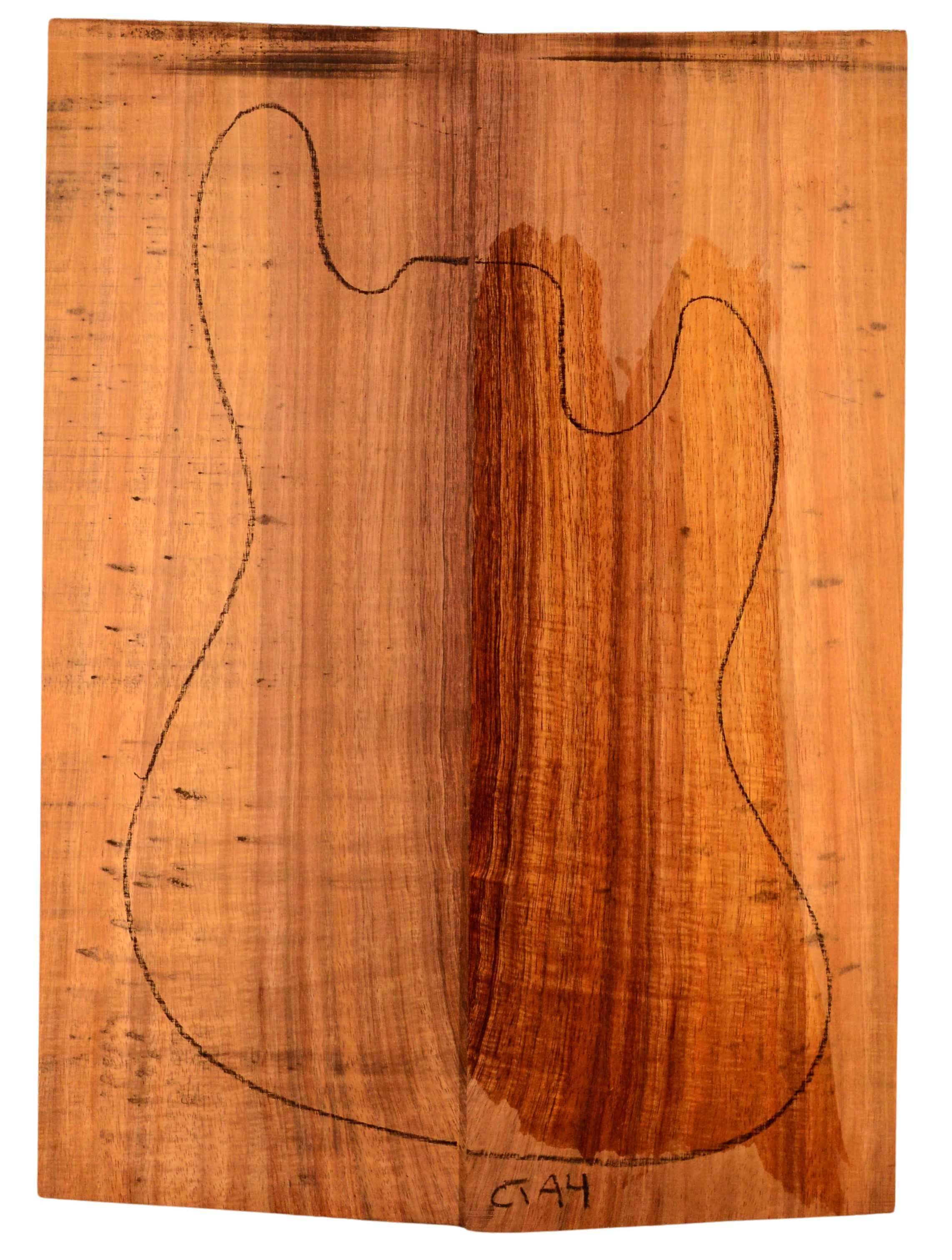 Blackwood (Tasmanian) GuitarSolidBodyTopATC L15498.G.011