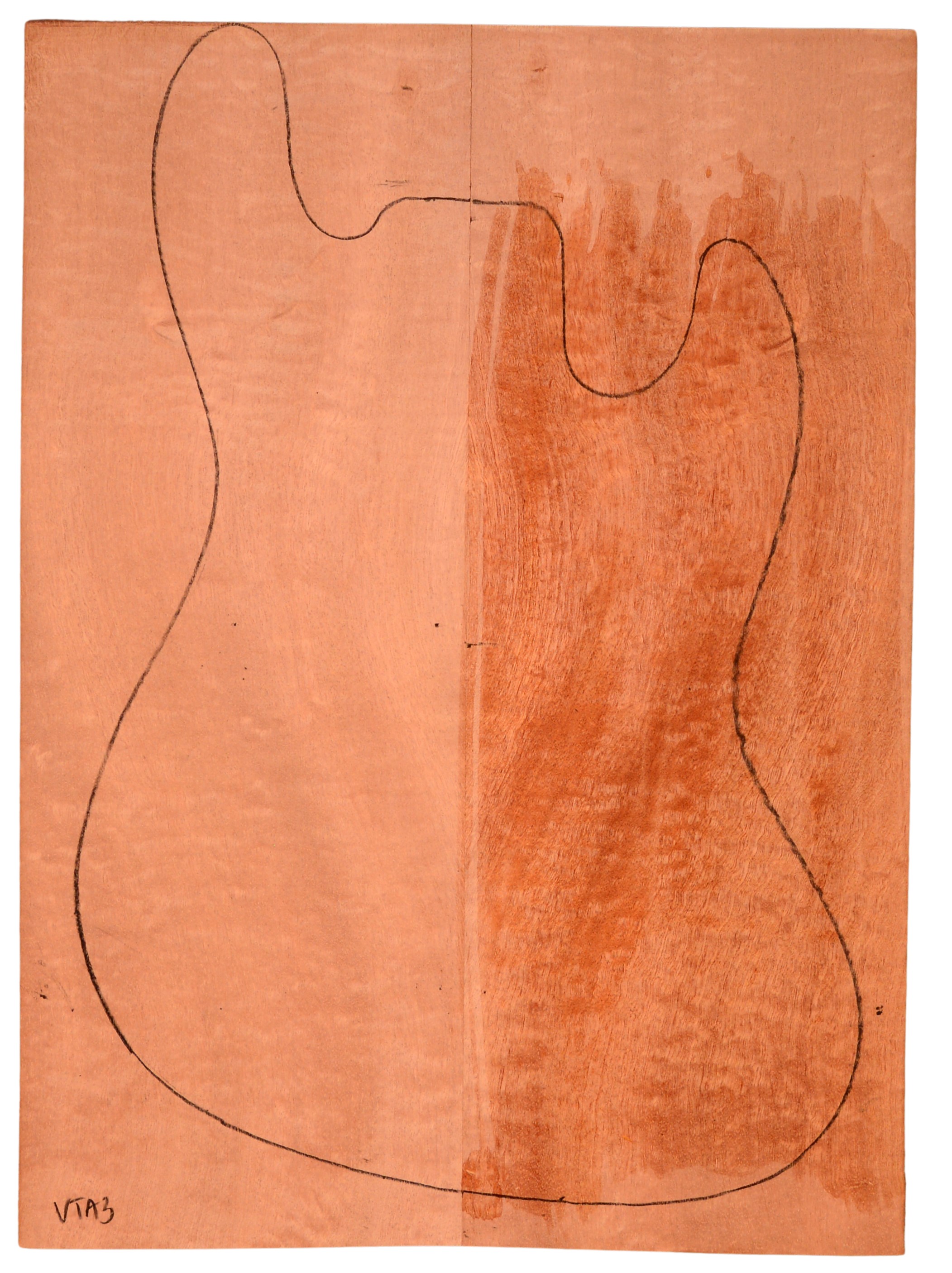 Sapele GuitarSolidBodyTopATC L15499.G.008