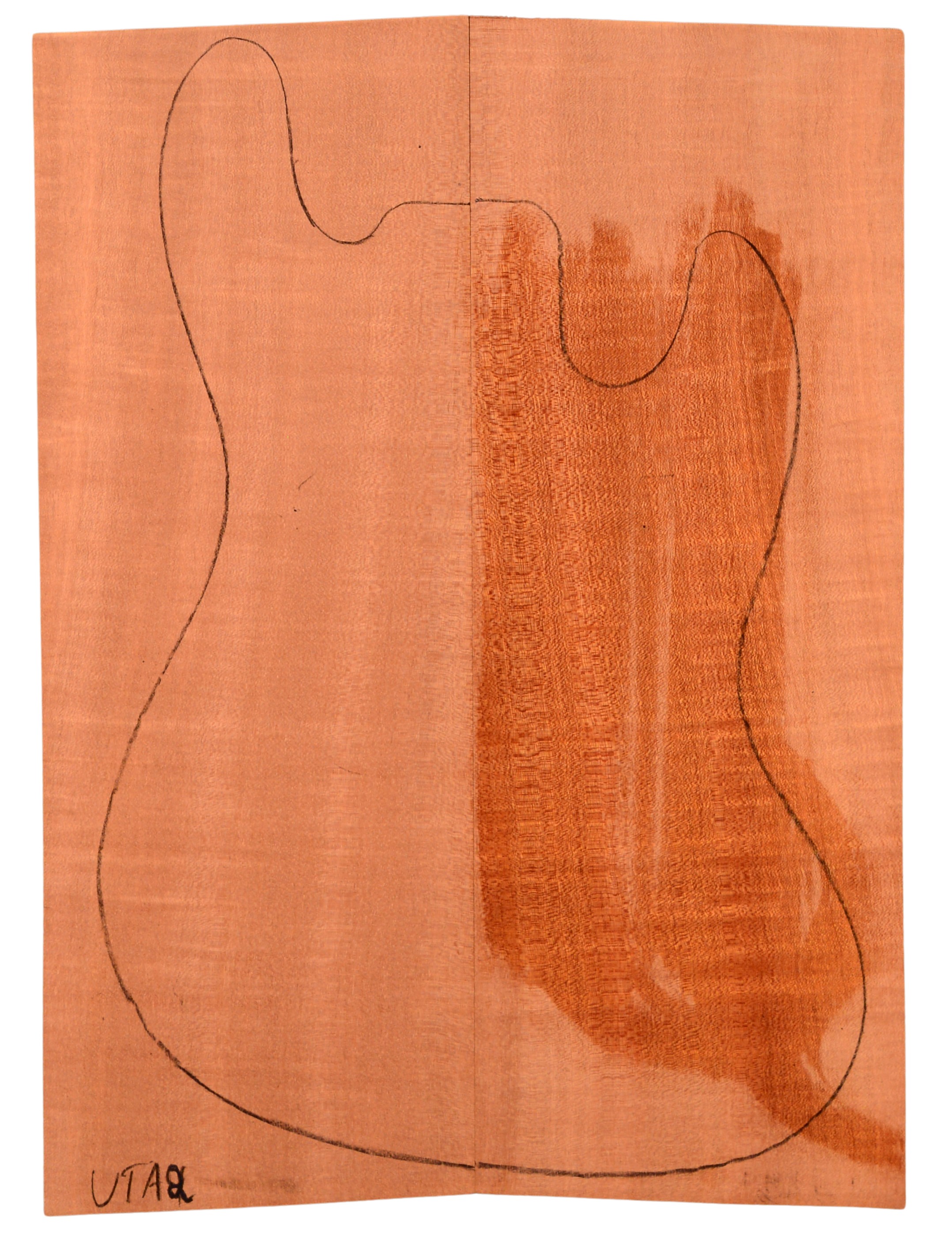 Sapele GuitarSolidBodyTopATC L15499.G.010