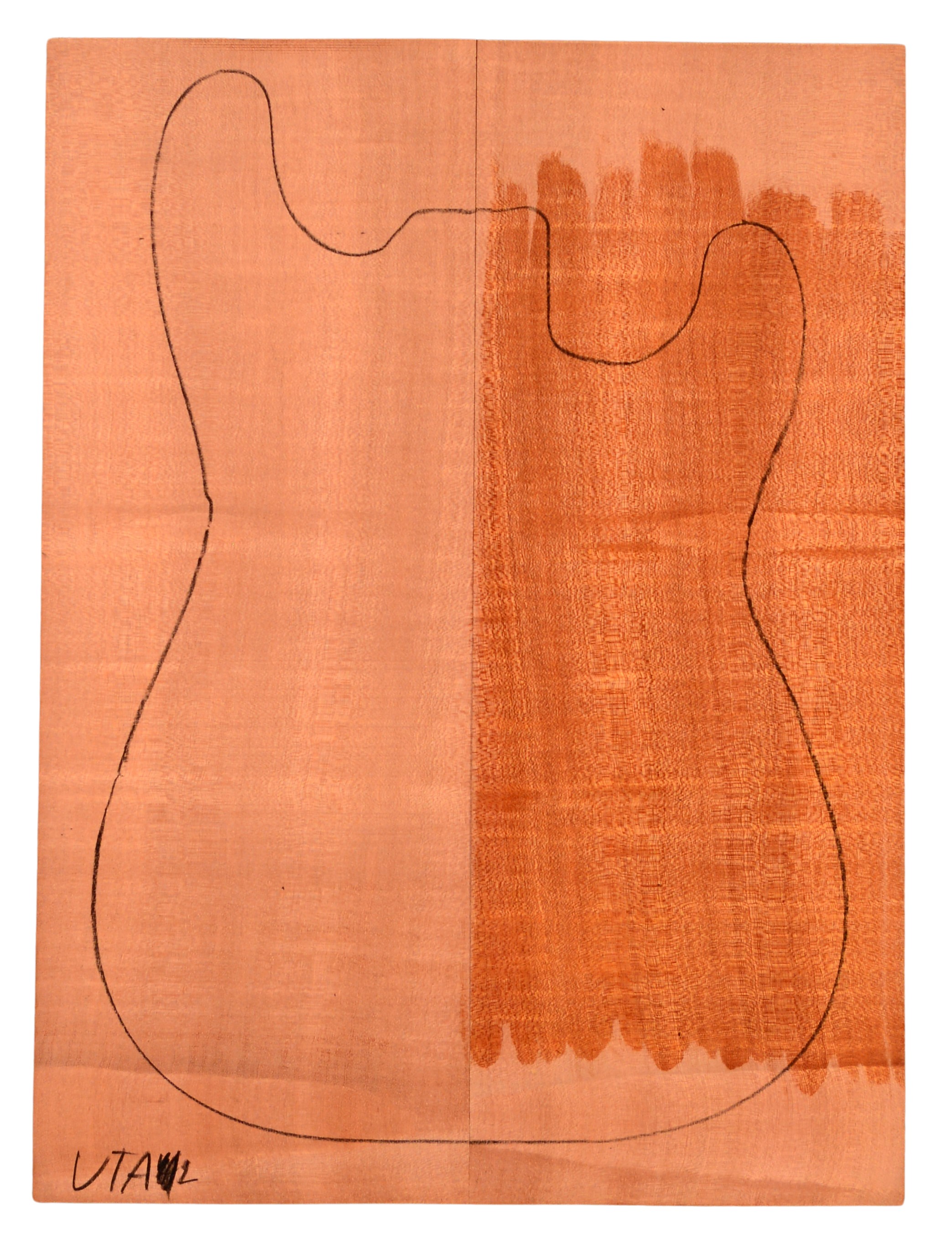 Sapele GuitarSolidBodyTopATC L15499.G.011