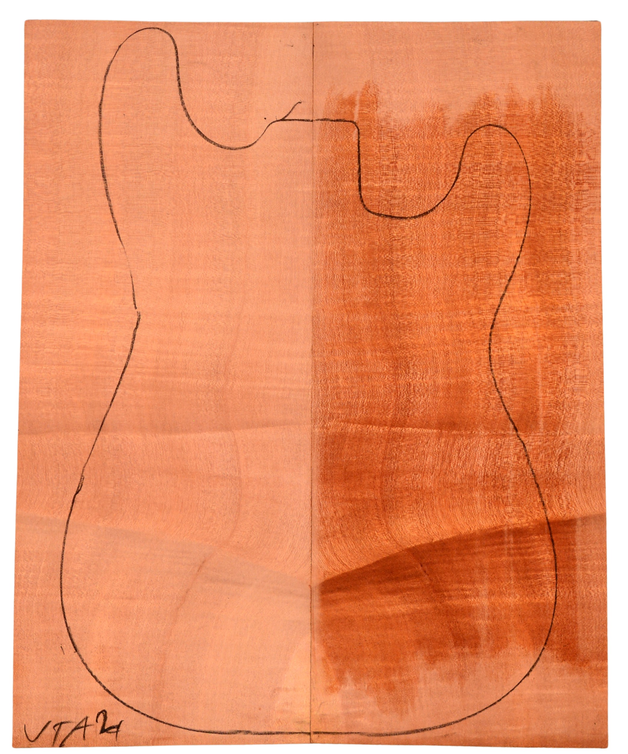 Sapele GuitarSolidBodyTopATC L15499.G.013