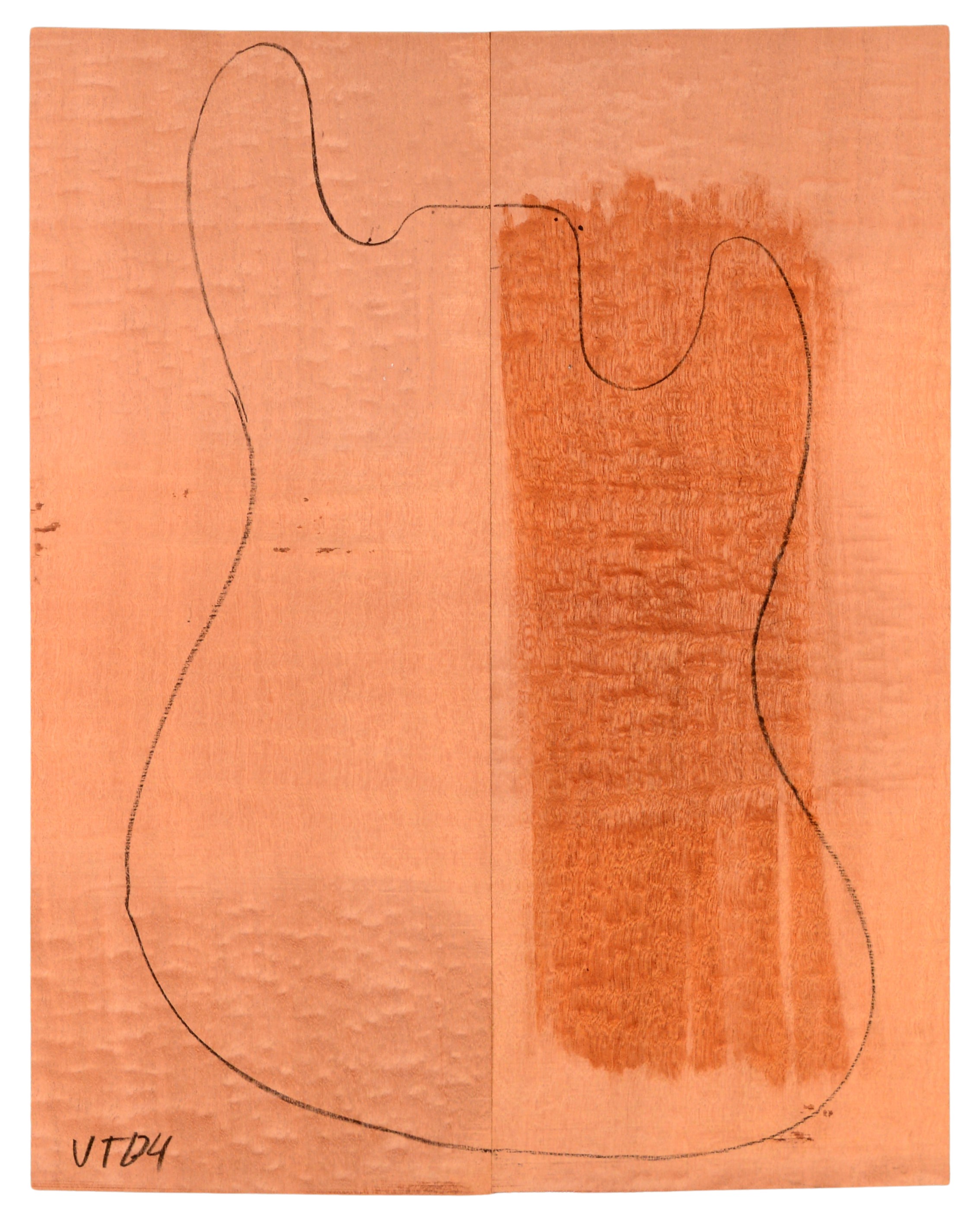 Sapele GuitarSolidBodyTopATC L15499.G.023
