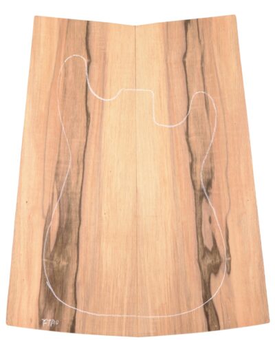 Ebony (Macassar) GuitarSolidBodyTopATC L15511.G.069