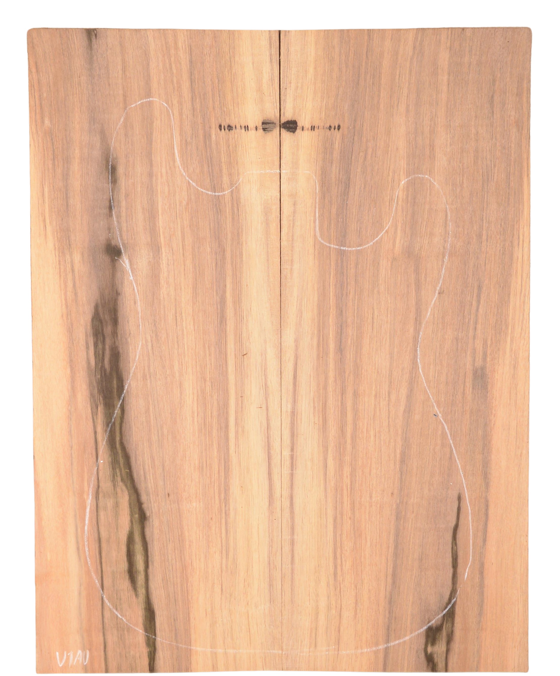 Ebony (Macassar) GuitarSolidBodyTopATC L15511.G.072