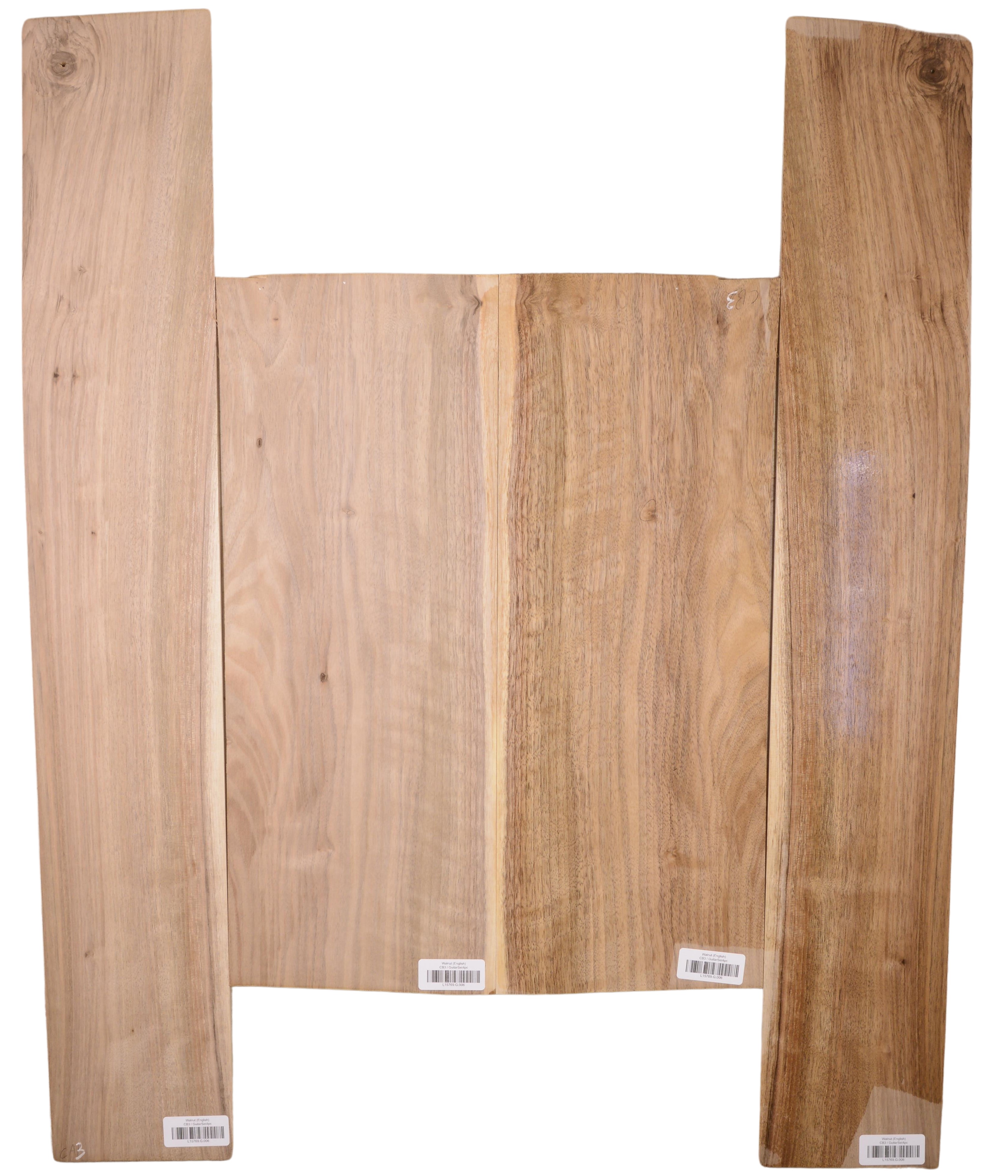 Walnut (English) GuitarSet4pcATC L15769.G.006