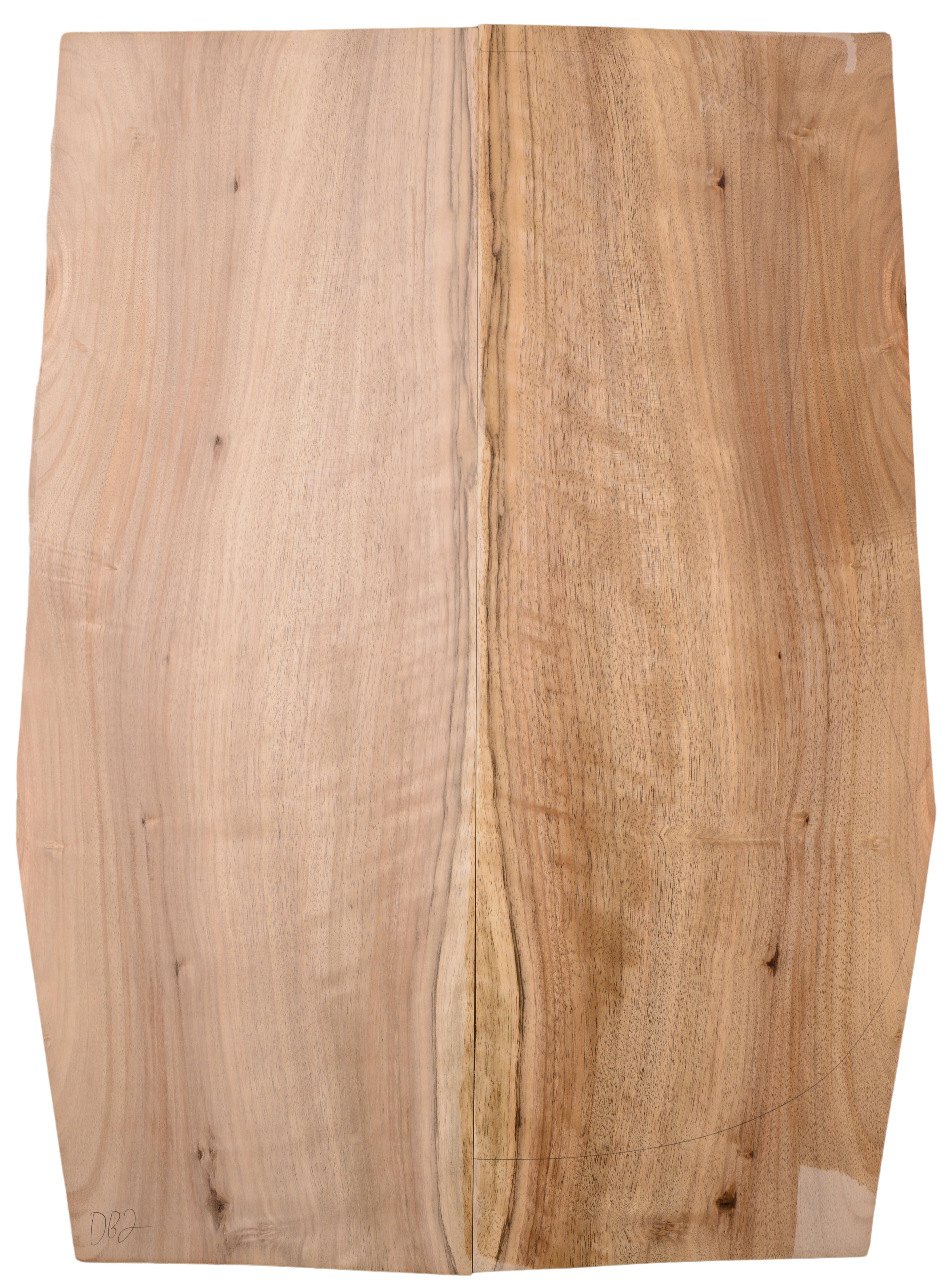 Walnut (English) GuitarBack2pcATC L15769.G.068