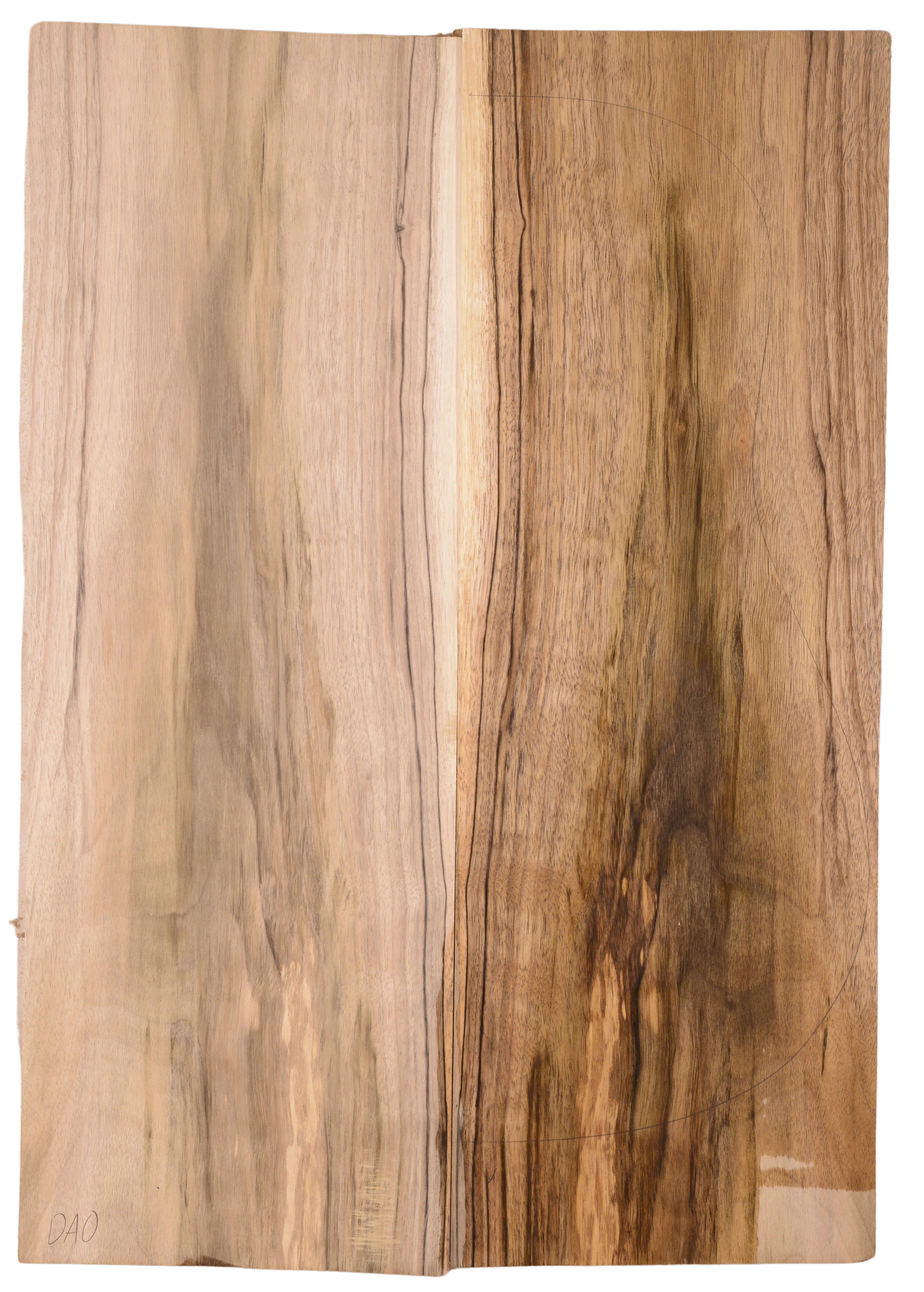 Walnut (English) GuitarBack2pcATC L15769.G.073
