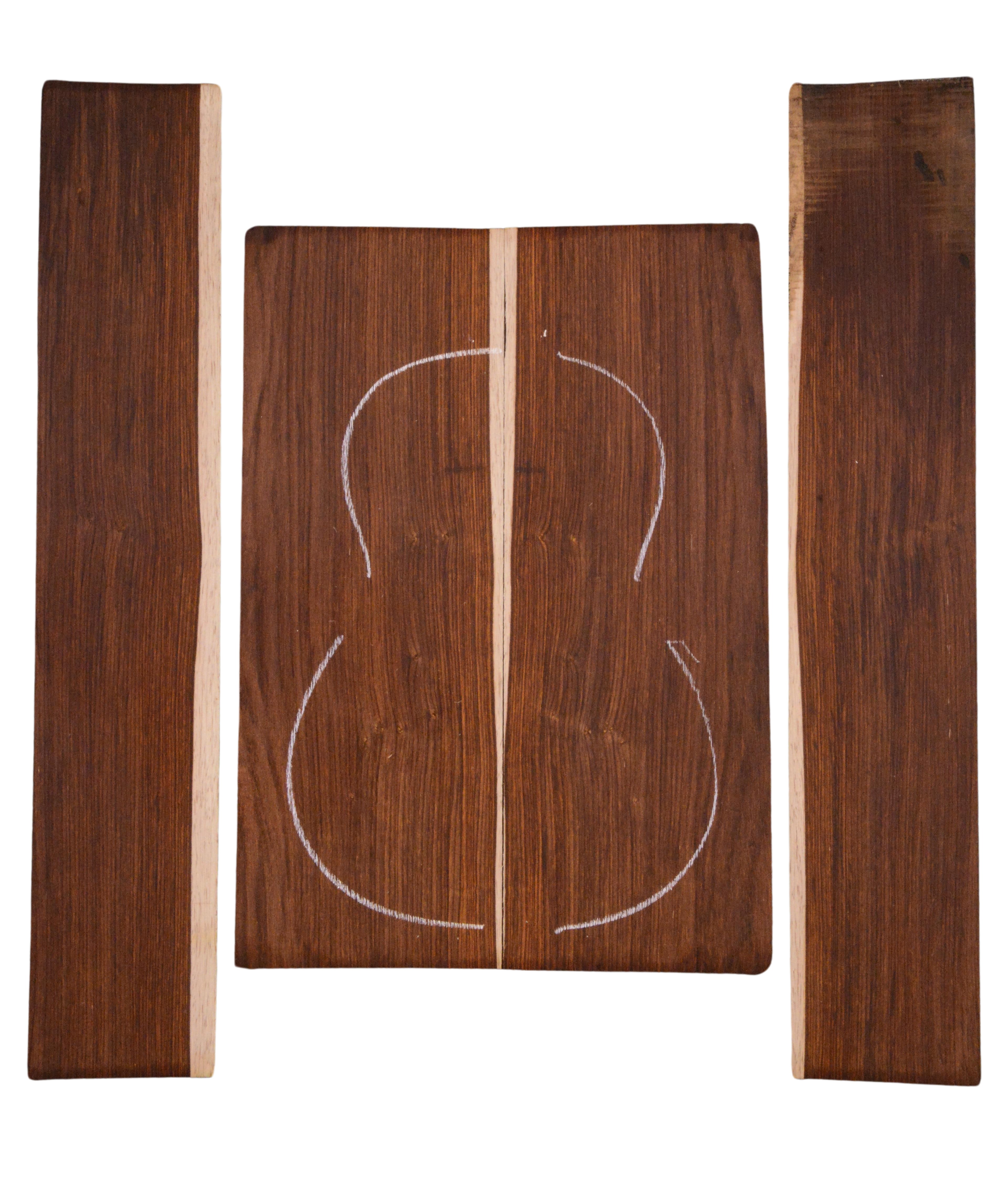 Rosewood (Nicaraguan) UkeSet4pcATC L15826.G.015