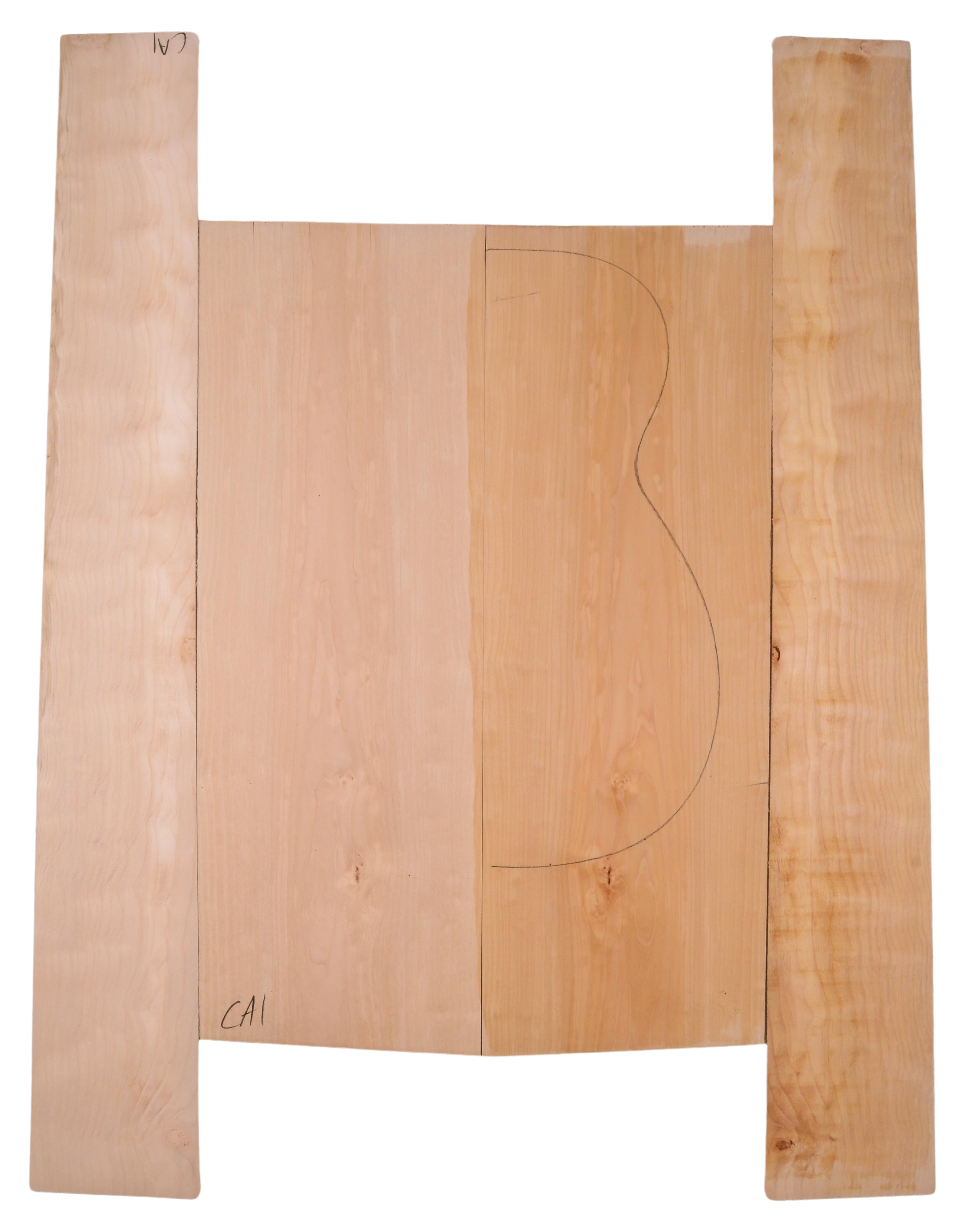Maple (Big Leaf) GuitarSet4pcATC L15866.G.071