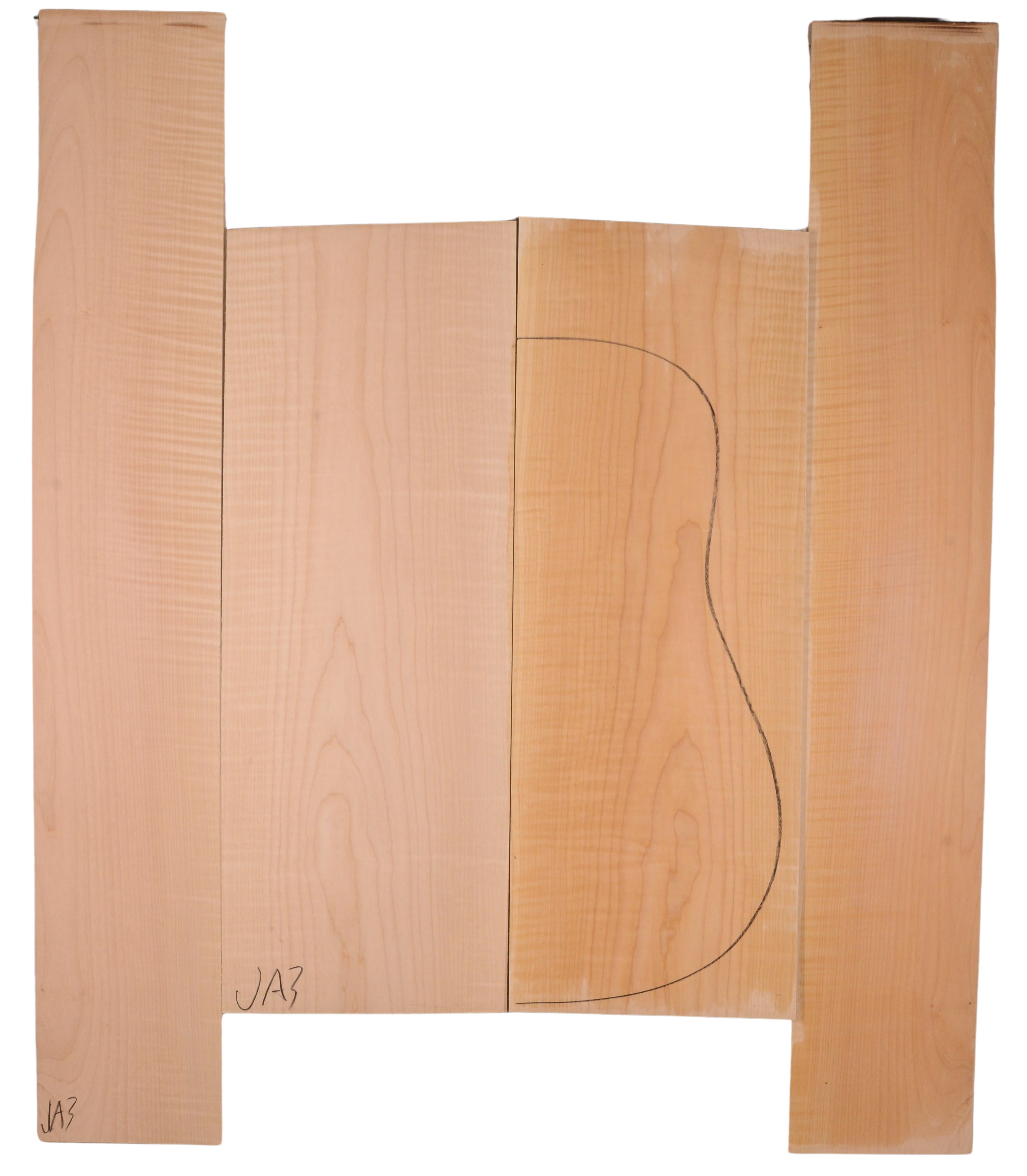 Maple (Big Leaf) GuitarSet4pcATC L15866.G.076