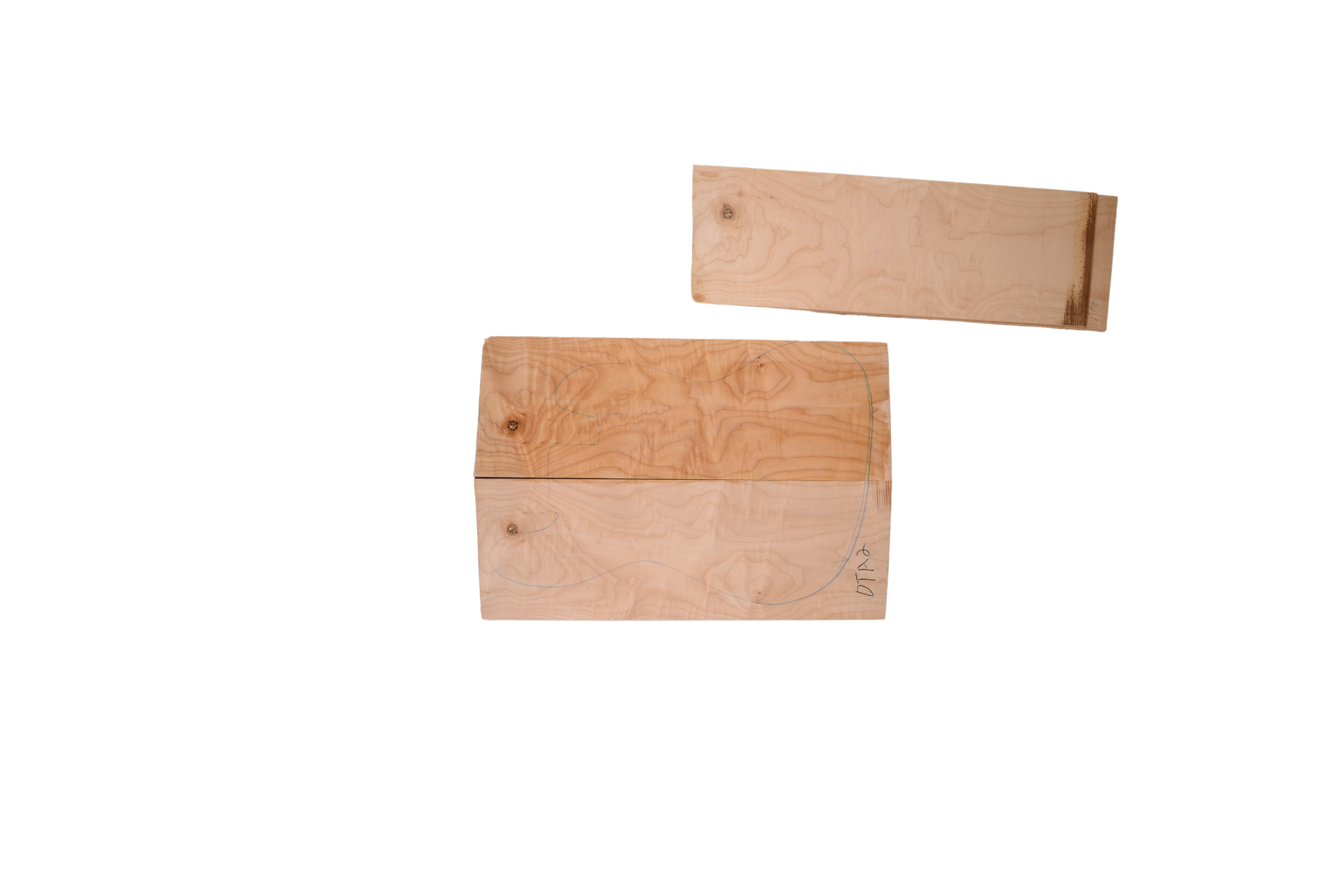 Maple (Big Leaf) GuitarSolidBodyTopATC L15866.G.359