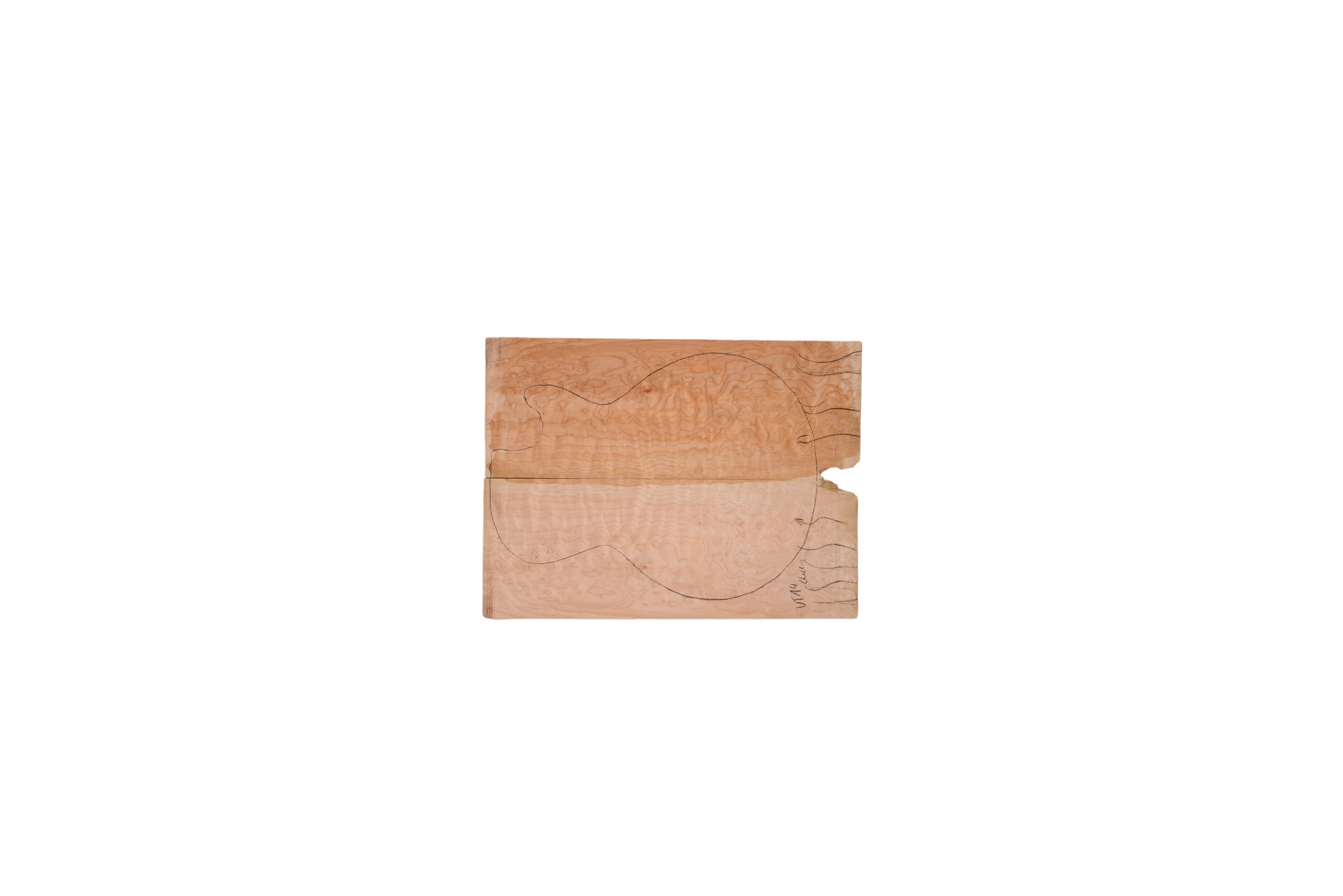 Maple (Big Leaf) GuitarSolidBodyTopATC L15866.G.364