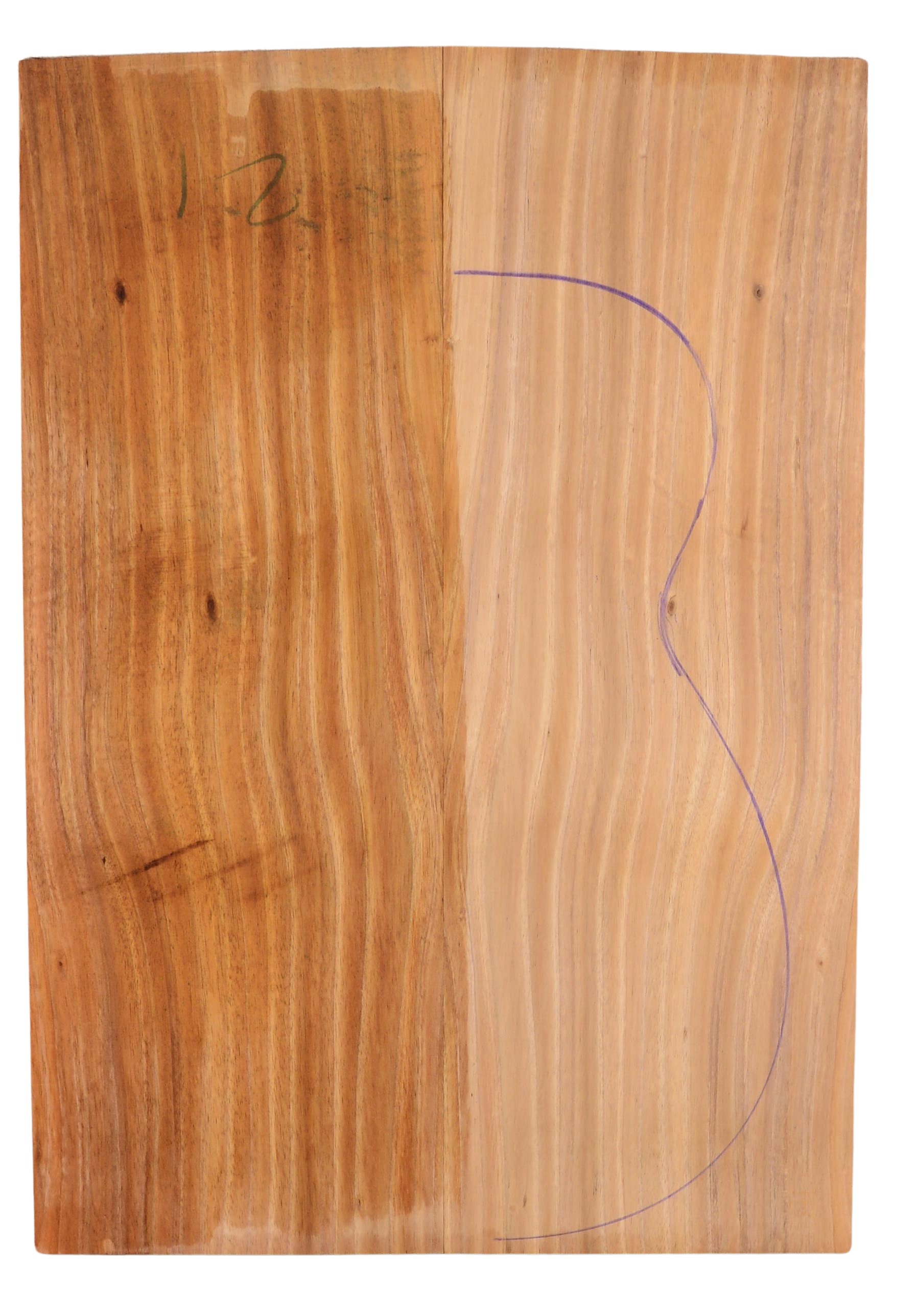 Blackwood (Tasmanian) GuitarBack2pcATC L15963.G.101