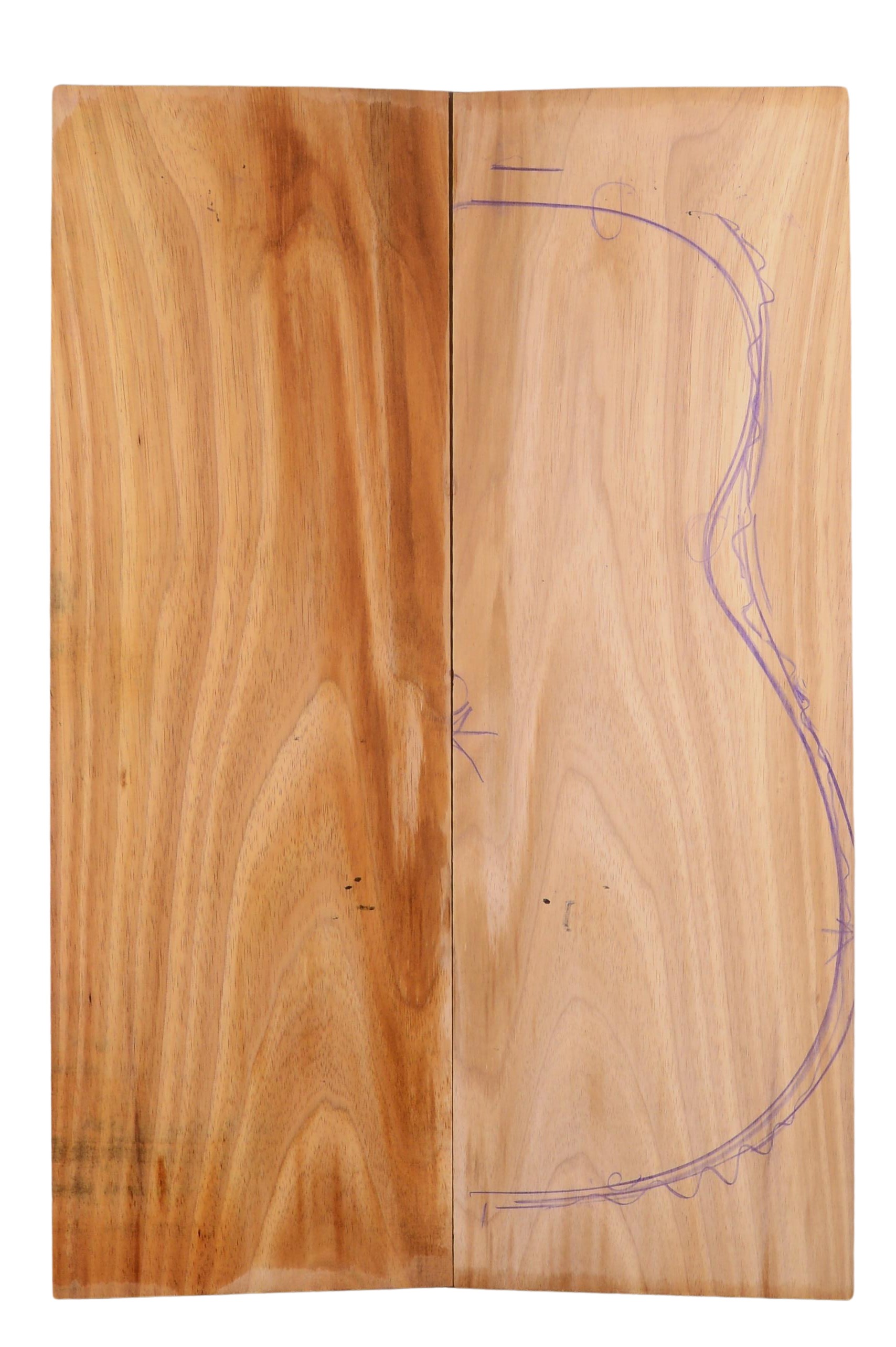 Blackwood (Tasmanian) GuitarBack2pcATC L15963.G.102