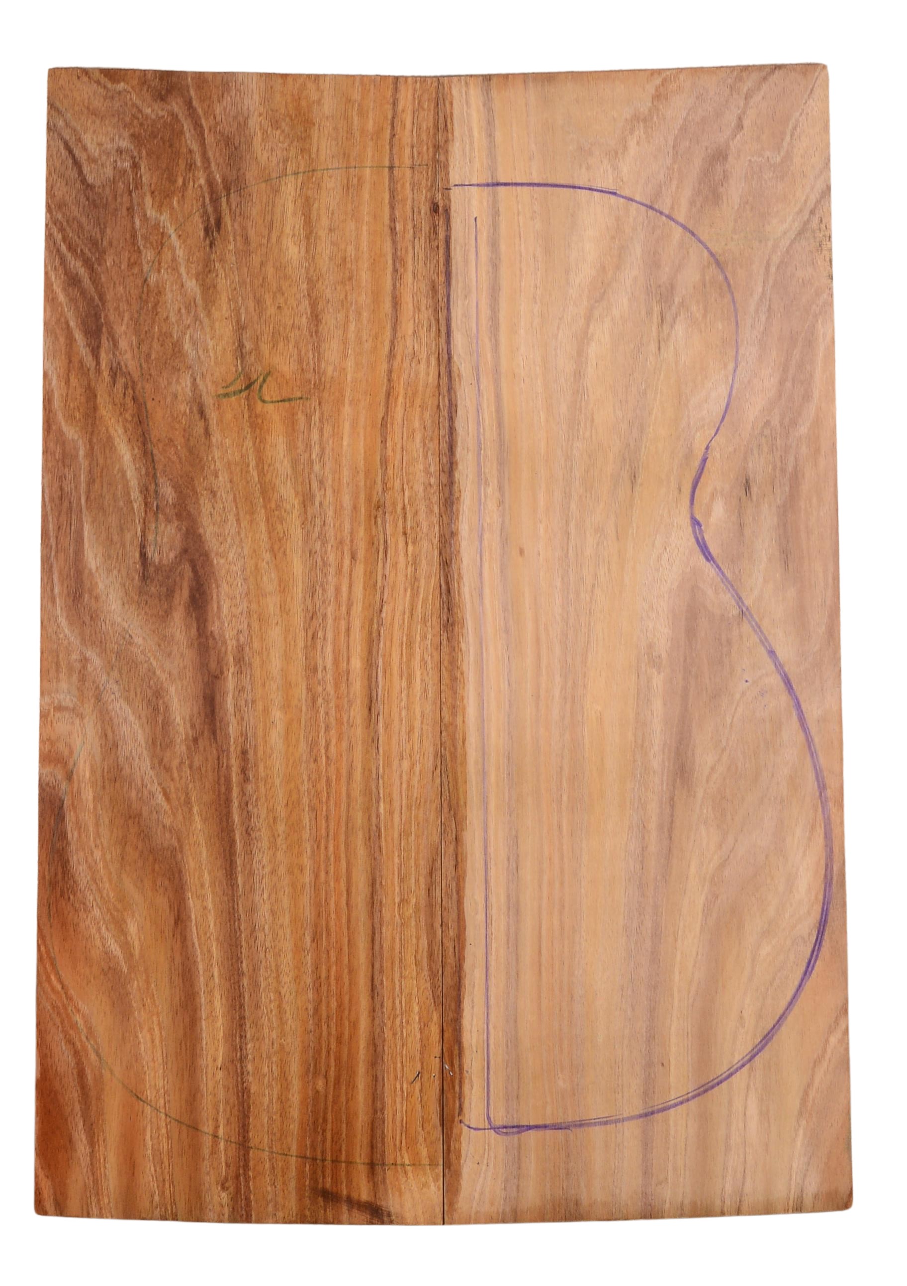 Blackwood (Tasmanian) GuitarBack2pcATC L15963.G.108