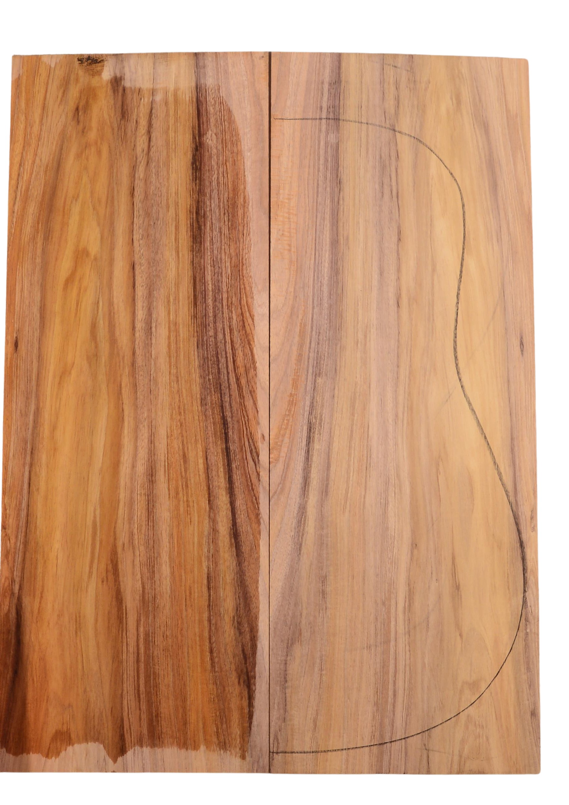 Blackwood (Tasmanian) GuitarBack2pcATC L15963.G.172