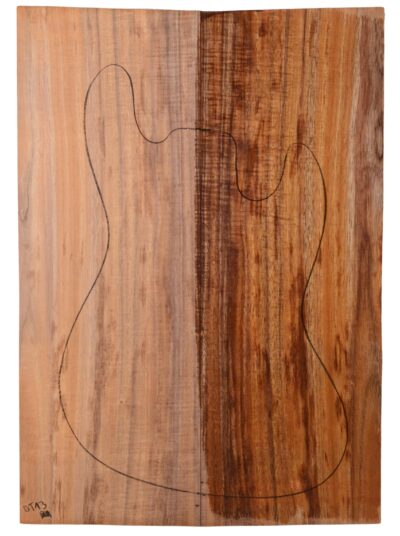 Koa GuitarSolidBodyTopATC L16649.G.002