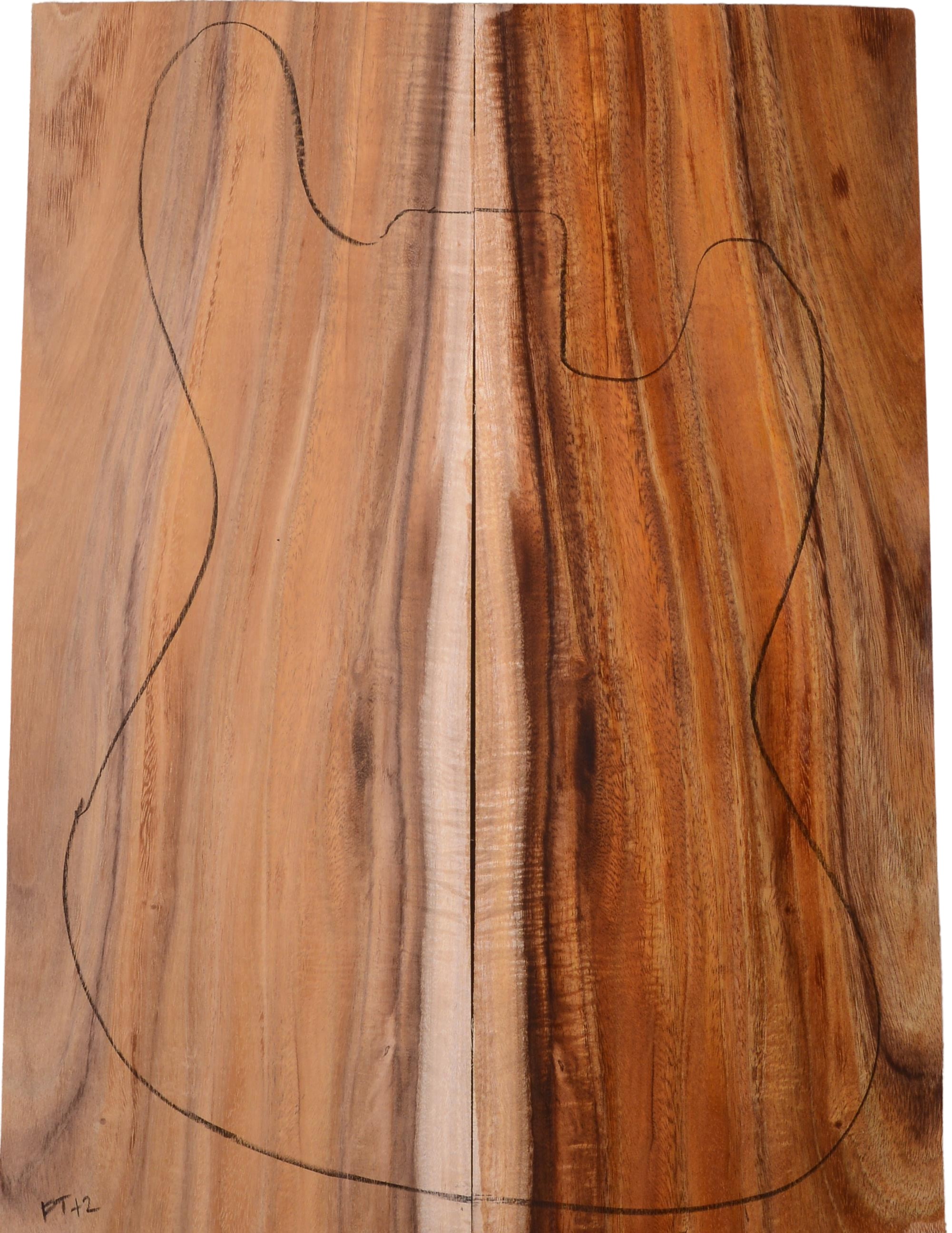 Koa GuitarSolidBodyTopATC L16973.G.005
