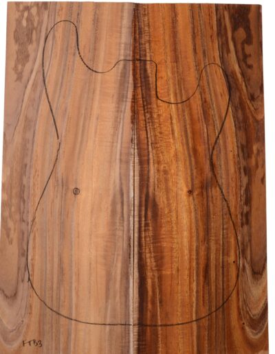 Koa GuitarSolidBodyTopATC L16973.G.009