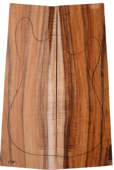 Koa GuitarSolidBodyTopATC L16973.G.013