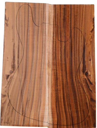 Koa GuitarSolidBodyTopATC L16973.G.017