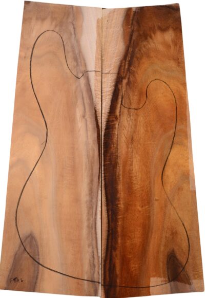 Koa GuitarSolidBodyTopATC L16973.G.021