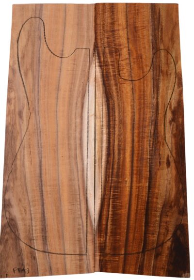 Koa GuitarSolidBodyTopATC L16973.G.022