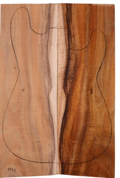 Koa GuitarSolidBodyTopATC L16973.G.024