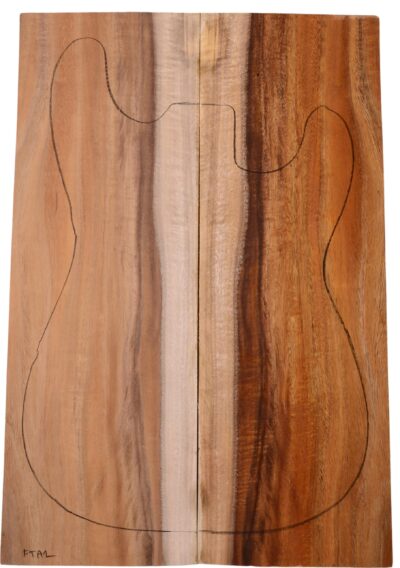 Koa GuitarSolidBodyTopATC L16973.G.029