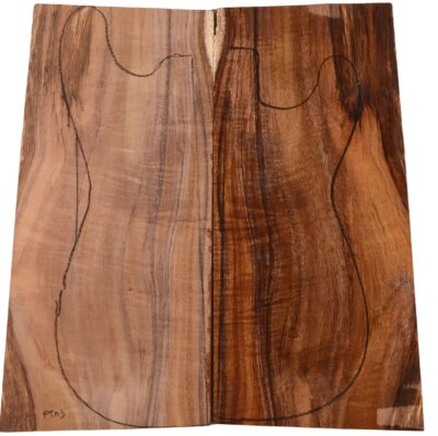 Koa GuitarSolidBodyTopATC L16973.G.039