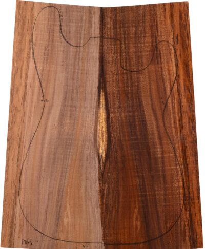 Koa GuitarSolidBodyTopATC L16973.G.040