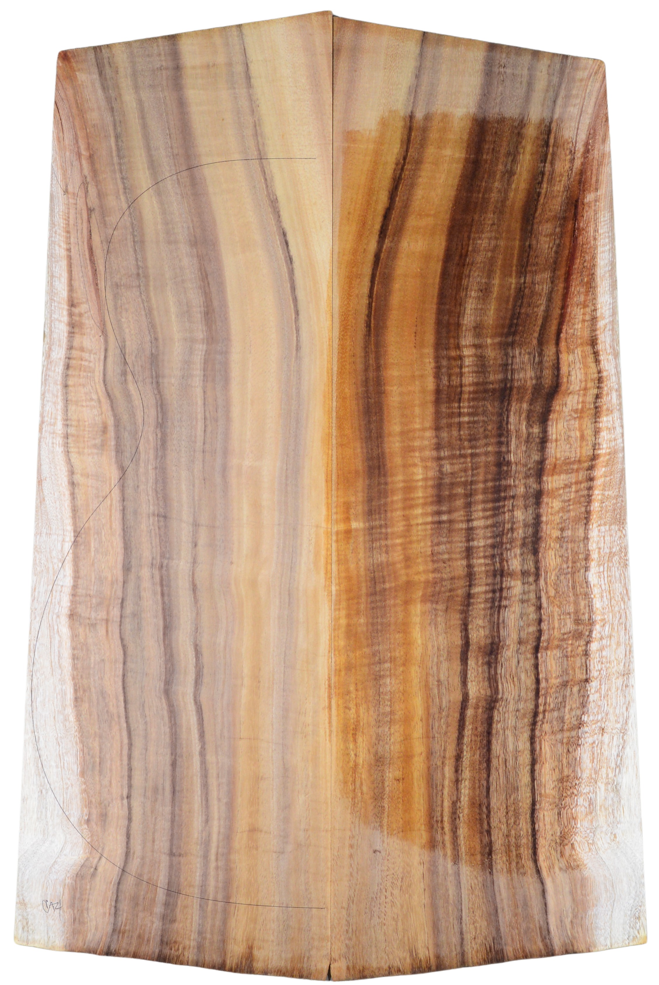 Koa GuitarBack2pcATC L18451.G.061