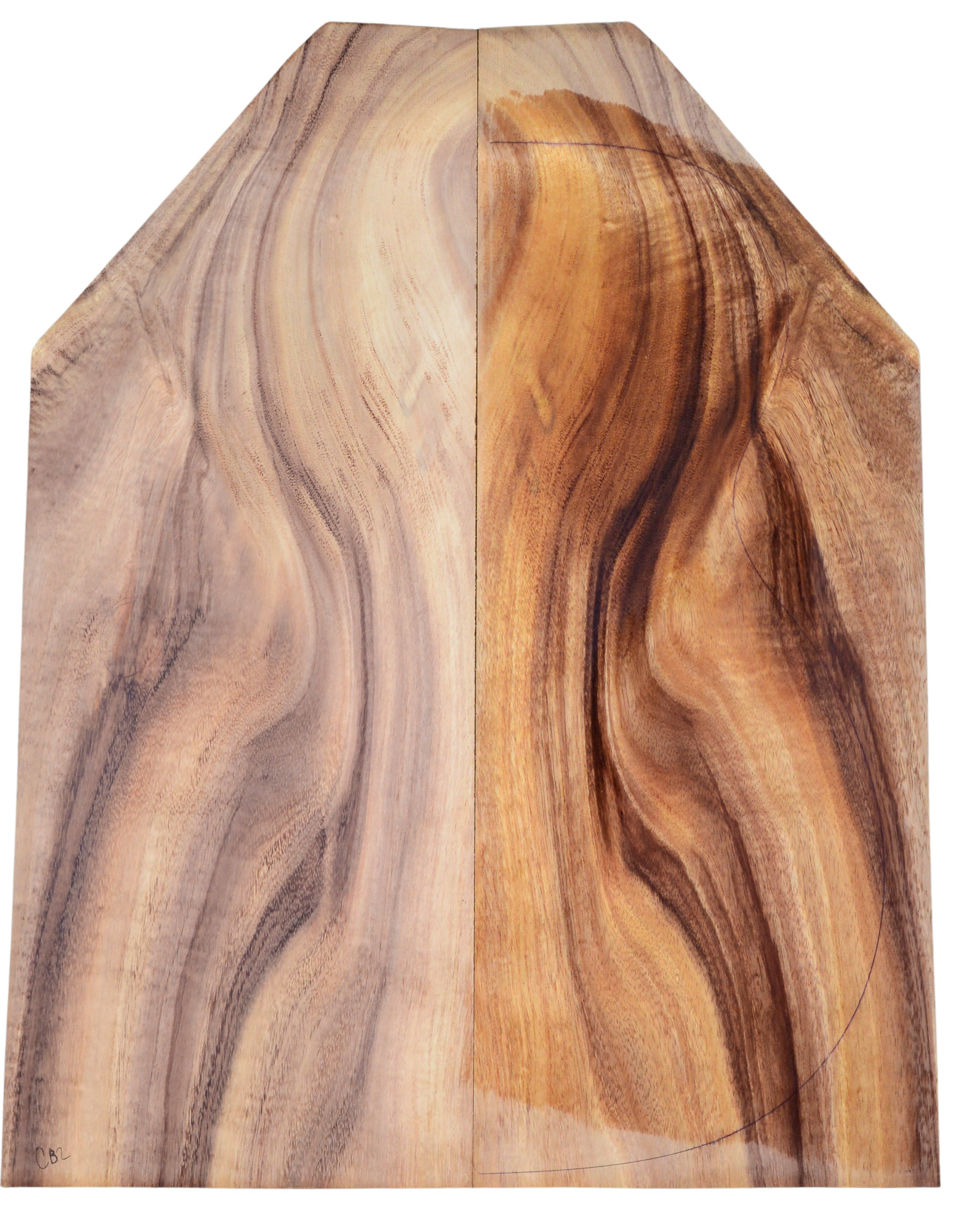 Koa GuitarBack2pcATC L18451.G.073