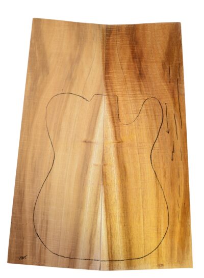 Koa GuitarSolidBodyTopATC L18534.G.124
