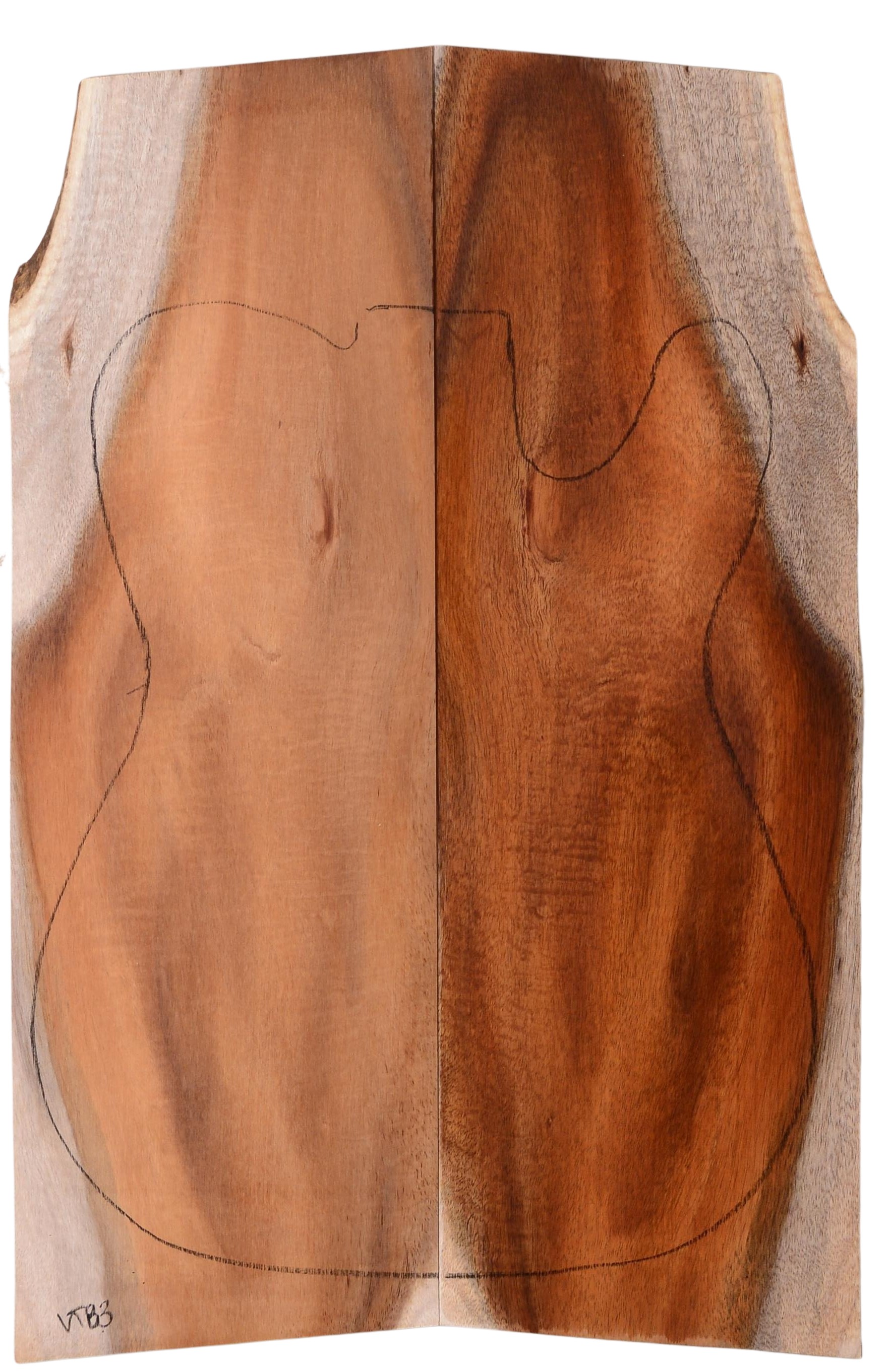 Koa GuitarSolidBodyTopATC L18534.G.361