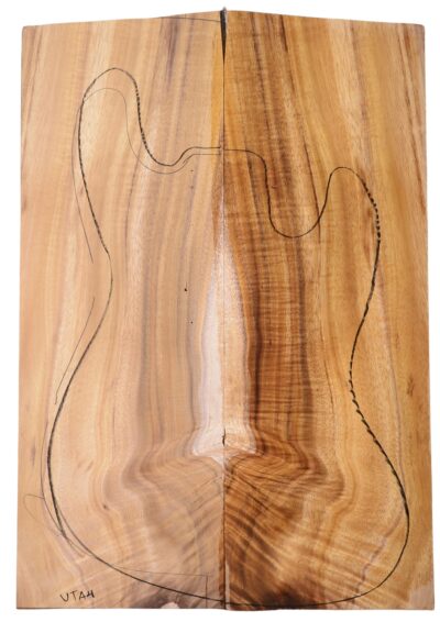 Koa GuitarSolidBodyTopATC L19054.G.009