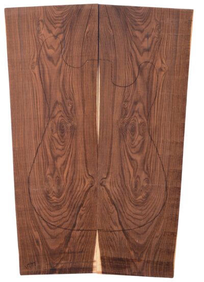 Rosewood (Nicaraguan) GuitarSolidBodyTopATC L20066.G.012