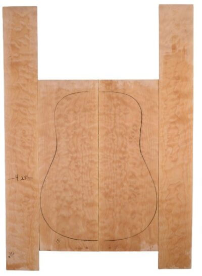 Maple (Big Leaf) GuitarSet4pcATC L20082.G.001