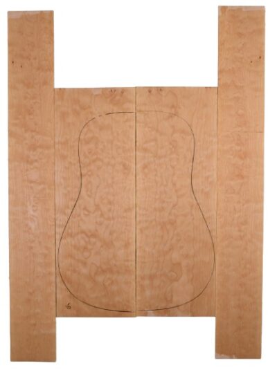 Maple (Big Leaf) GuitarSet4pcATC L20082.G.018